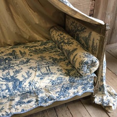 French Louis XVI Canopy Bed, Early 19th Century