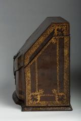 Louis XV Style Gilt-Tooled Leather Letter Box