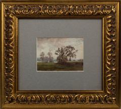 Watercolor by Henri-Joseph Harpignies