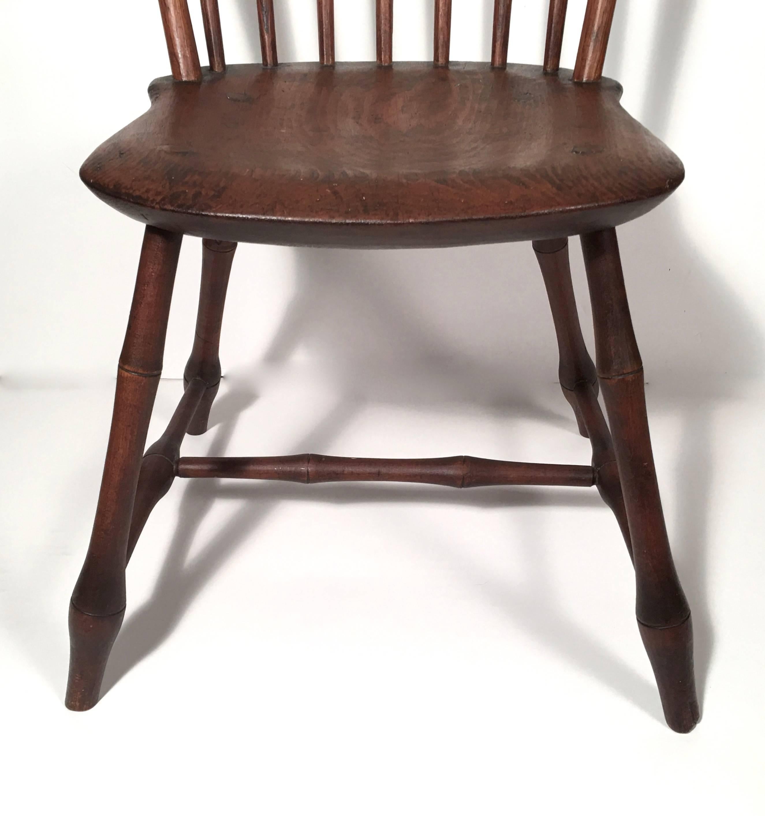 Country Uncommon New Hampshire Windsor Chair