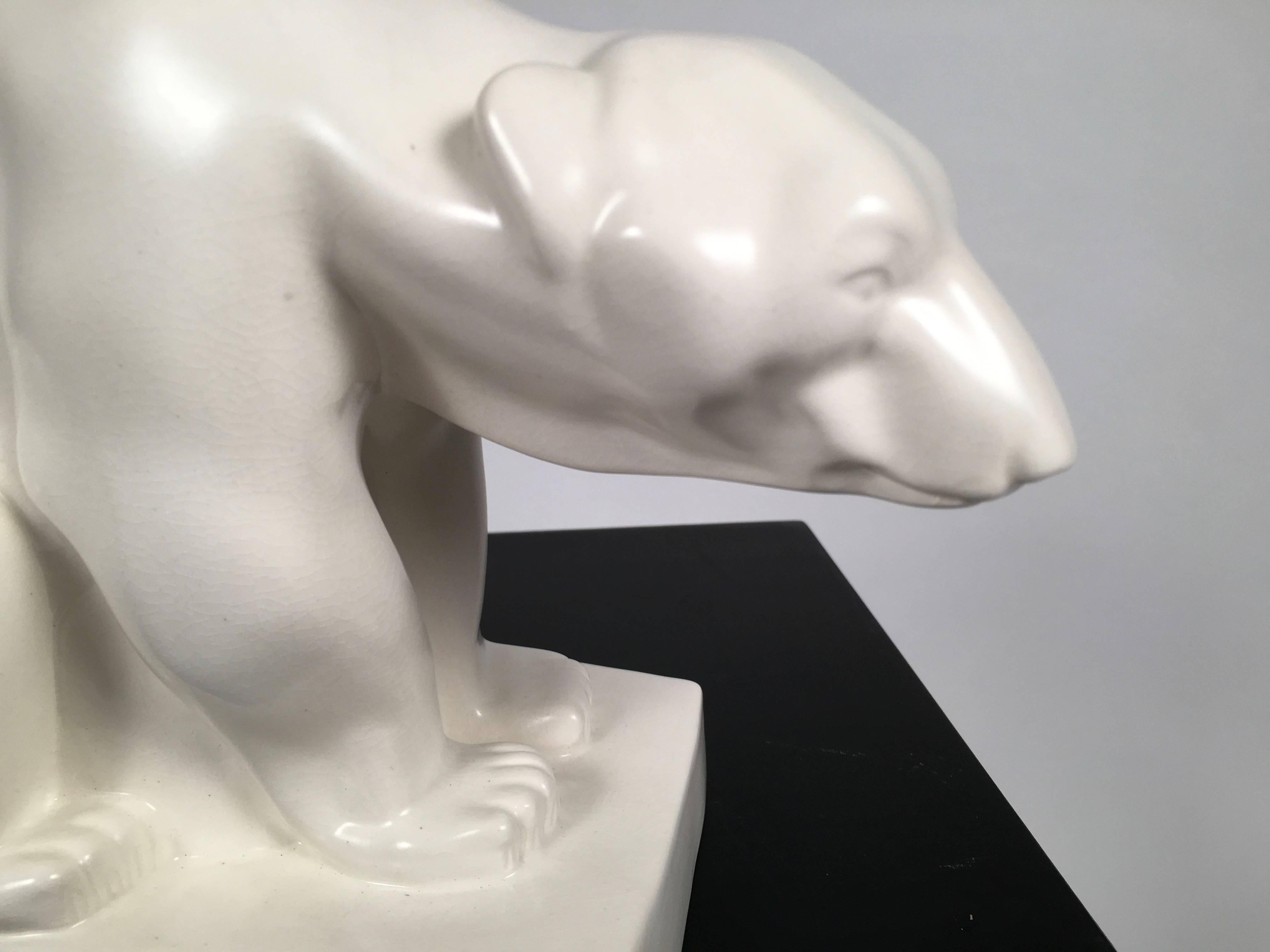 English John Skeaping Polar Bear Sculpture