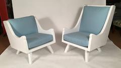 Mid-Century 3 Piece Suite of Furniture, 1 Sofa and 2 Armchairs