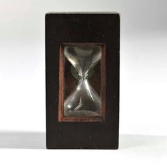 Unusual 18th Century Rectangular Scientific Sand Glass Timer