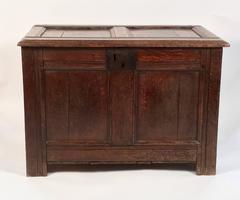 Jacobean 17th Century English Oak Chest