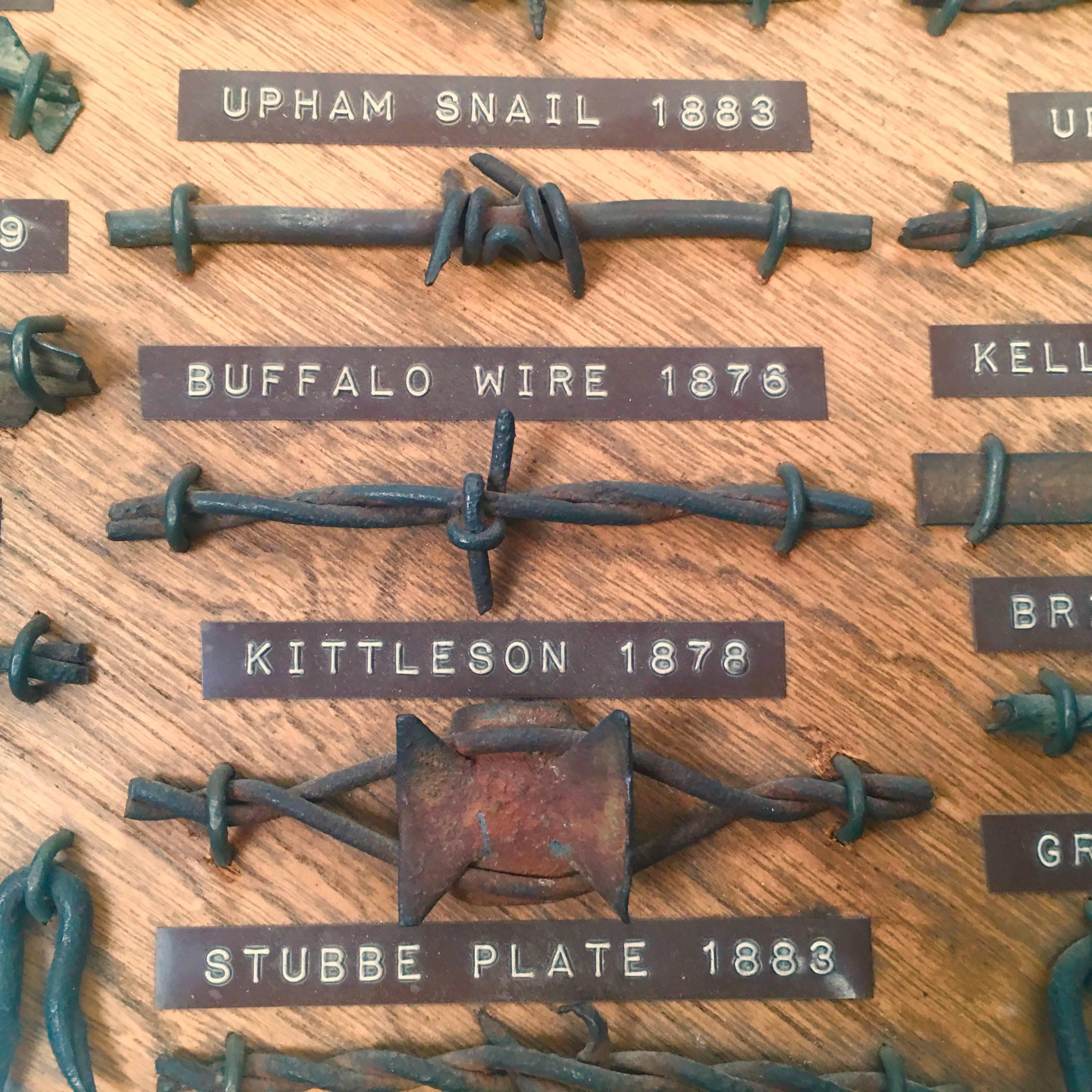 antique barbed wire identification