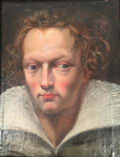 Old Master Painting Portrait of a Handsome Young Man