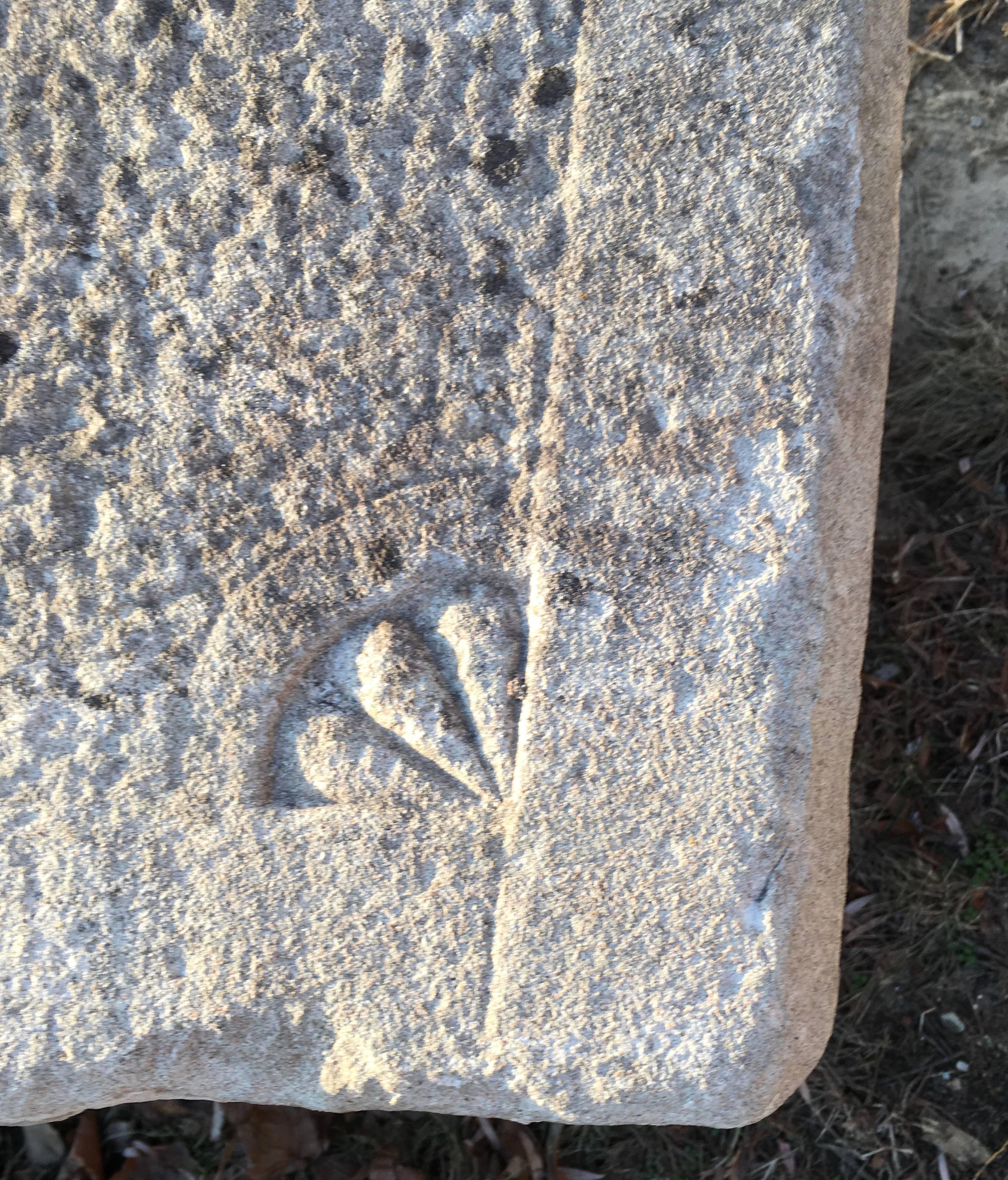 19th Century Garden Limestone Trough 3