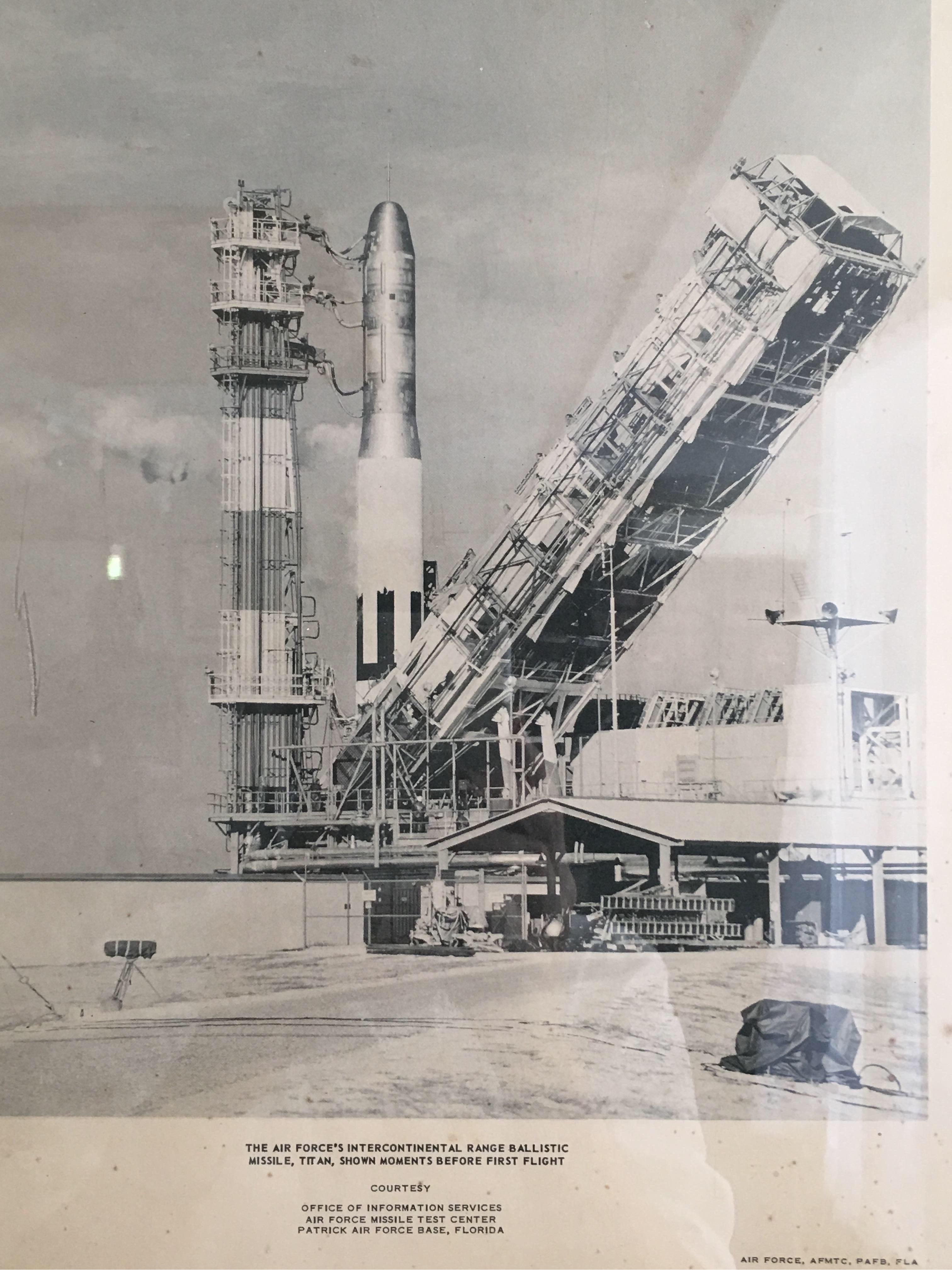 American Vintage Photographs of Intercontinental Ballistic Missile and Rocket Launches