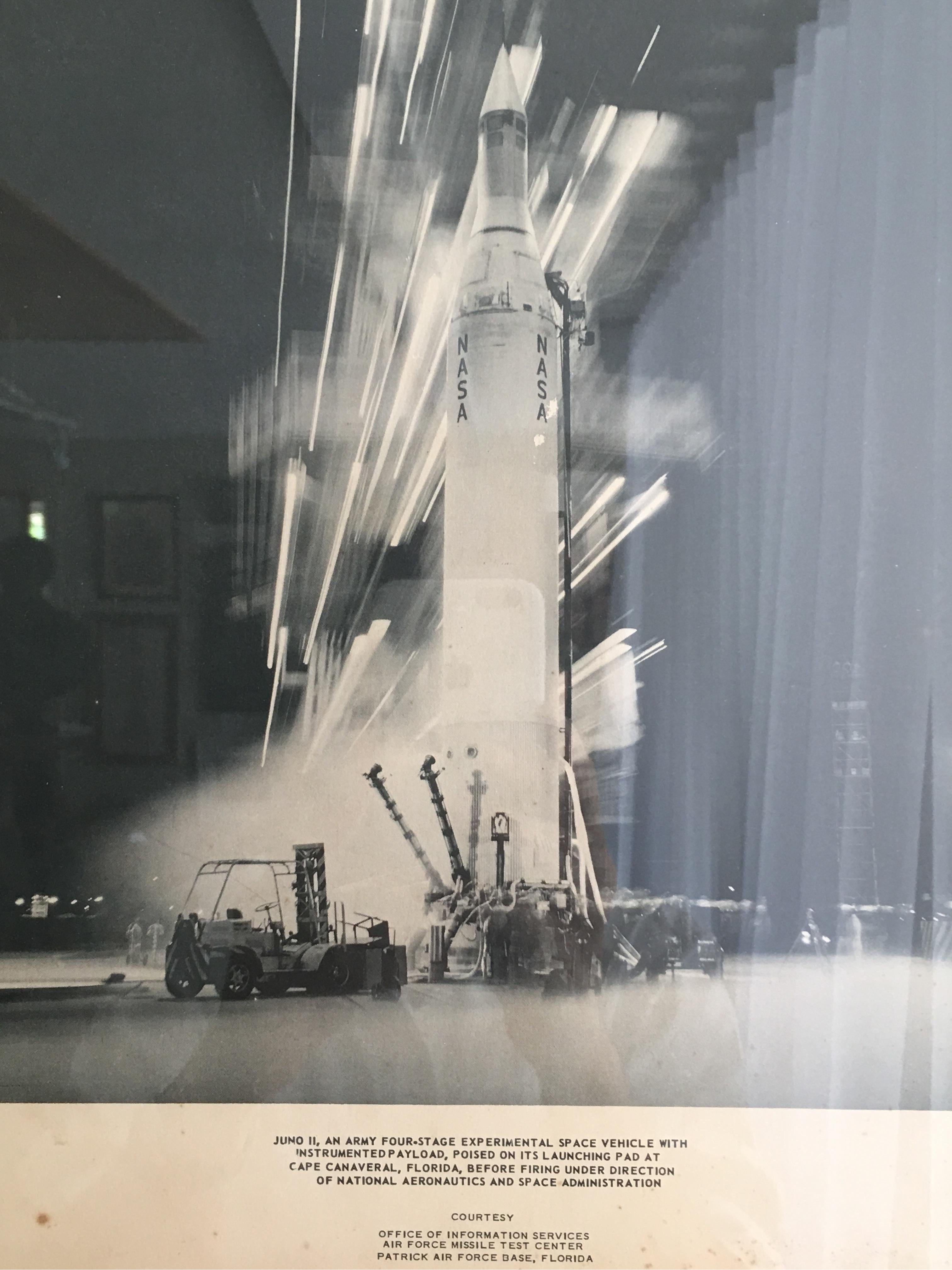 Vintage Photographs of Intercontinental Ballistic Missile and Rocket Launches In Good Condition In Essex, MA