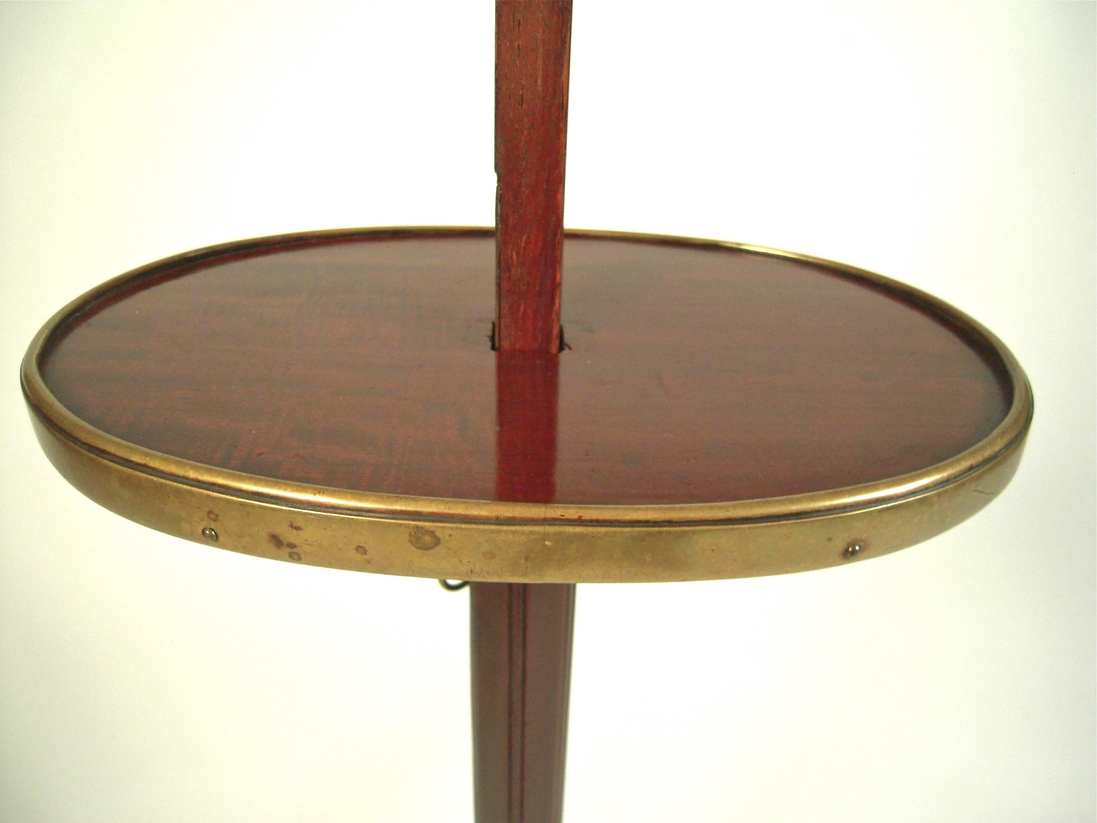 Edwardian Charming and Quirky English Two-Light Candle Stand