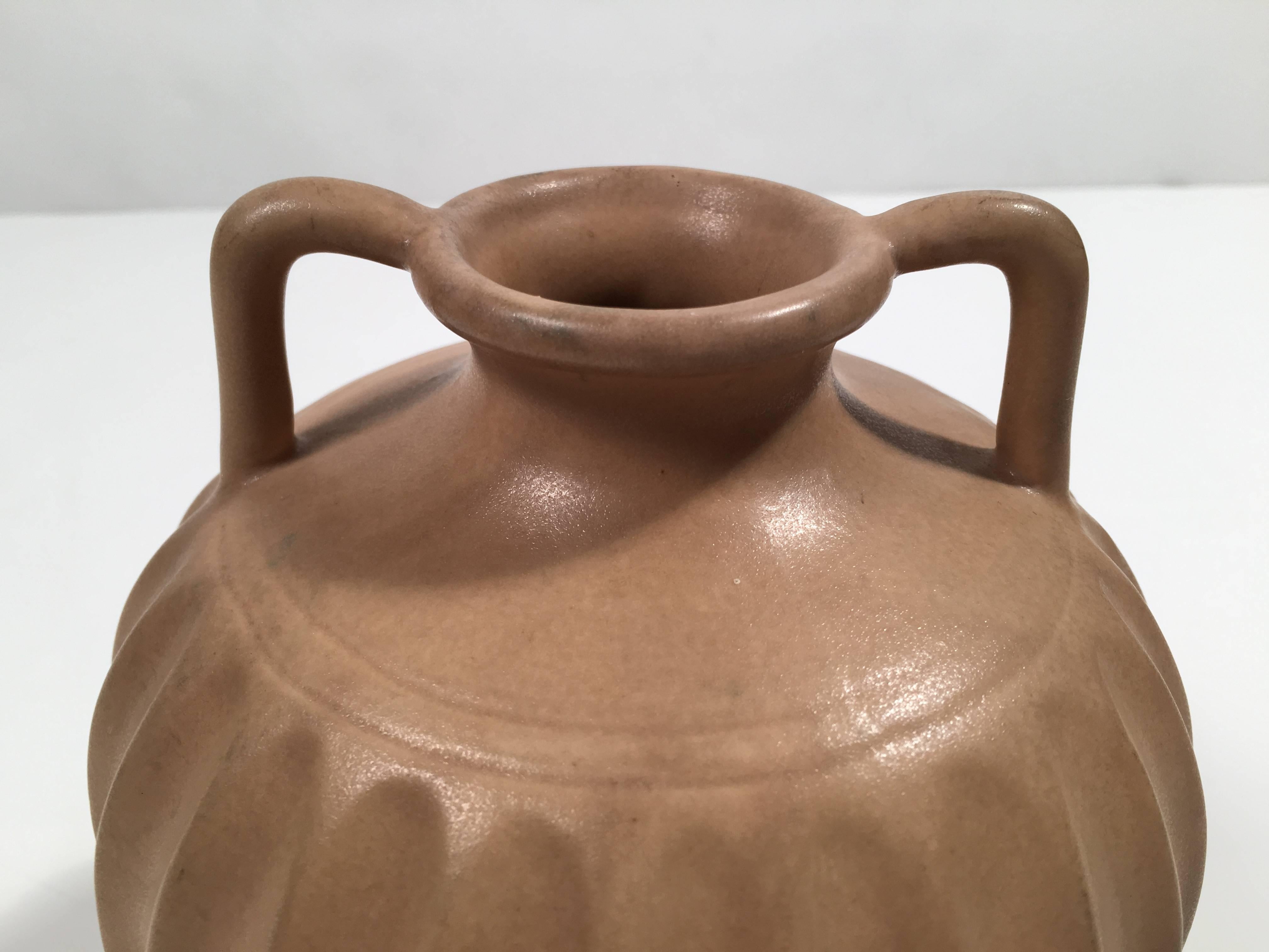 Earthenware Italian Neoclassical Pottery Vase
