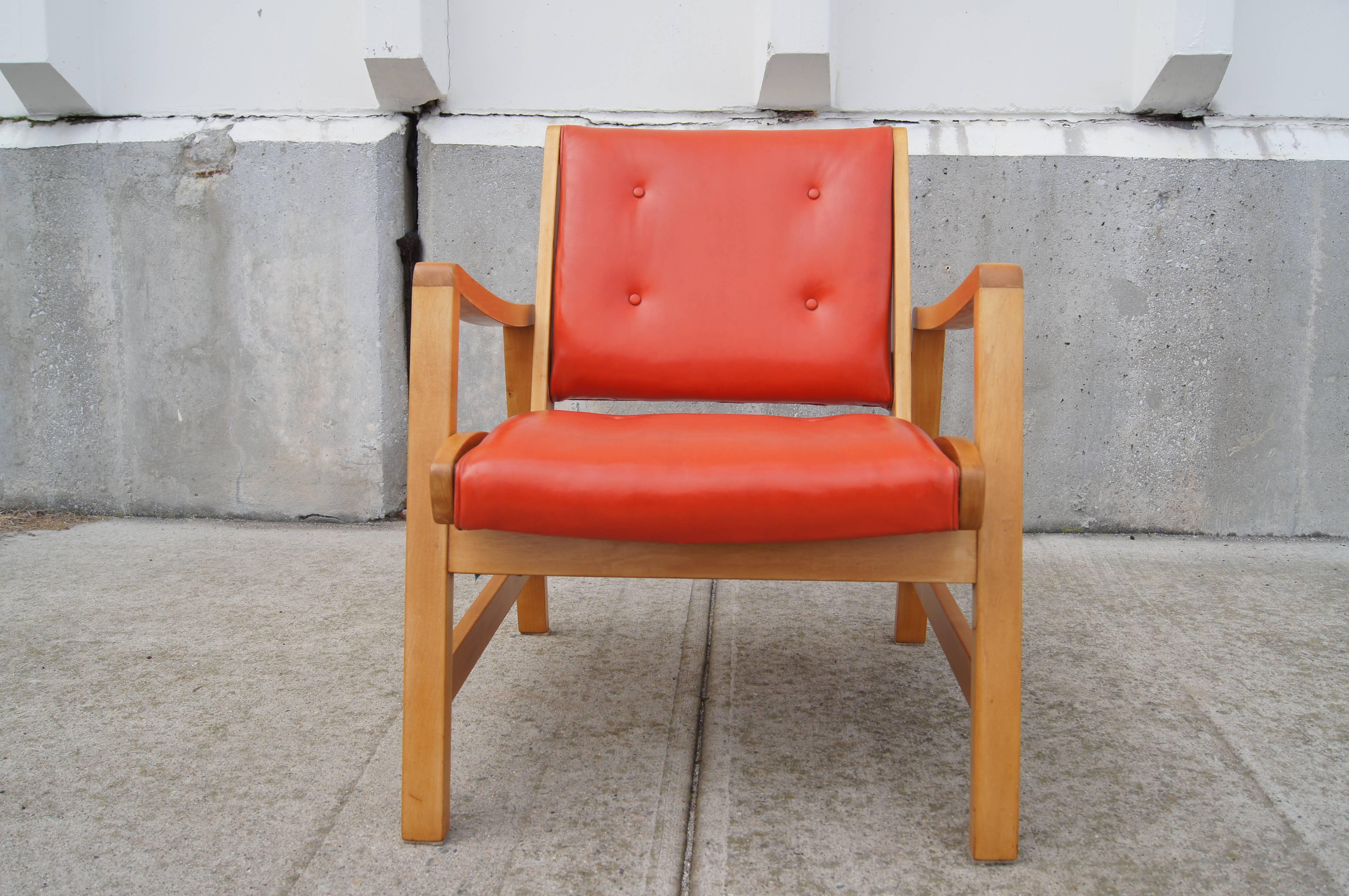 20th Century Upholstered Armchair by Jens Risom for Knoll