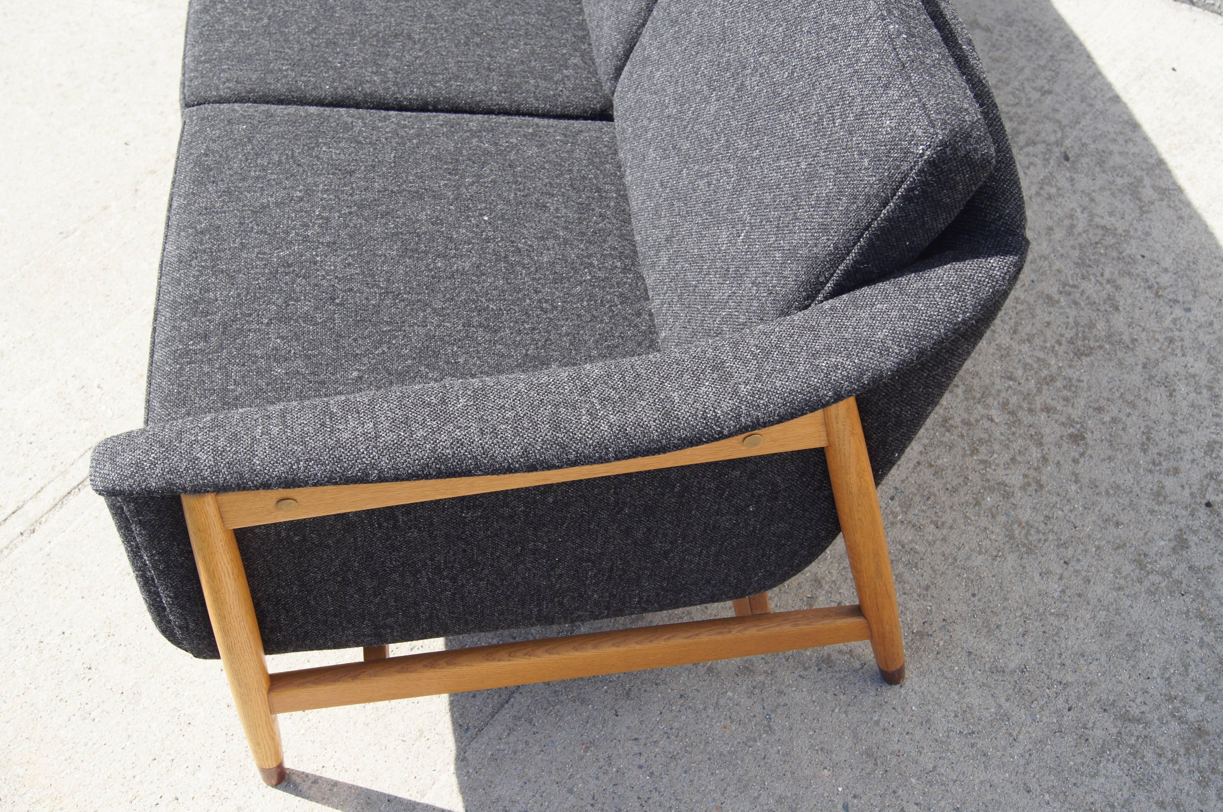 Swedish Small Three-Seat Sofa by Folke Ohlsson for DUX