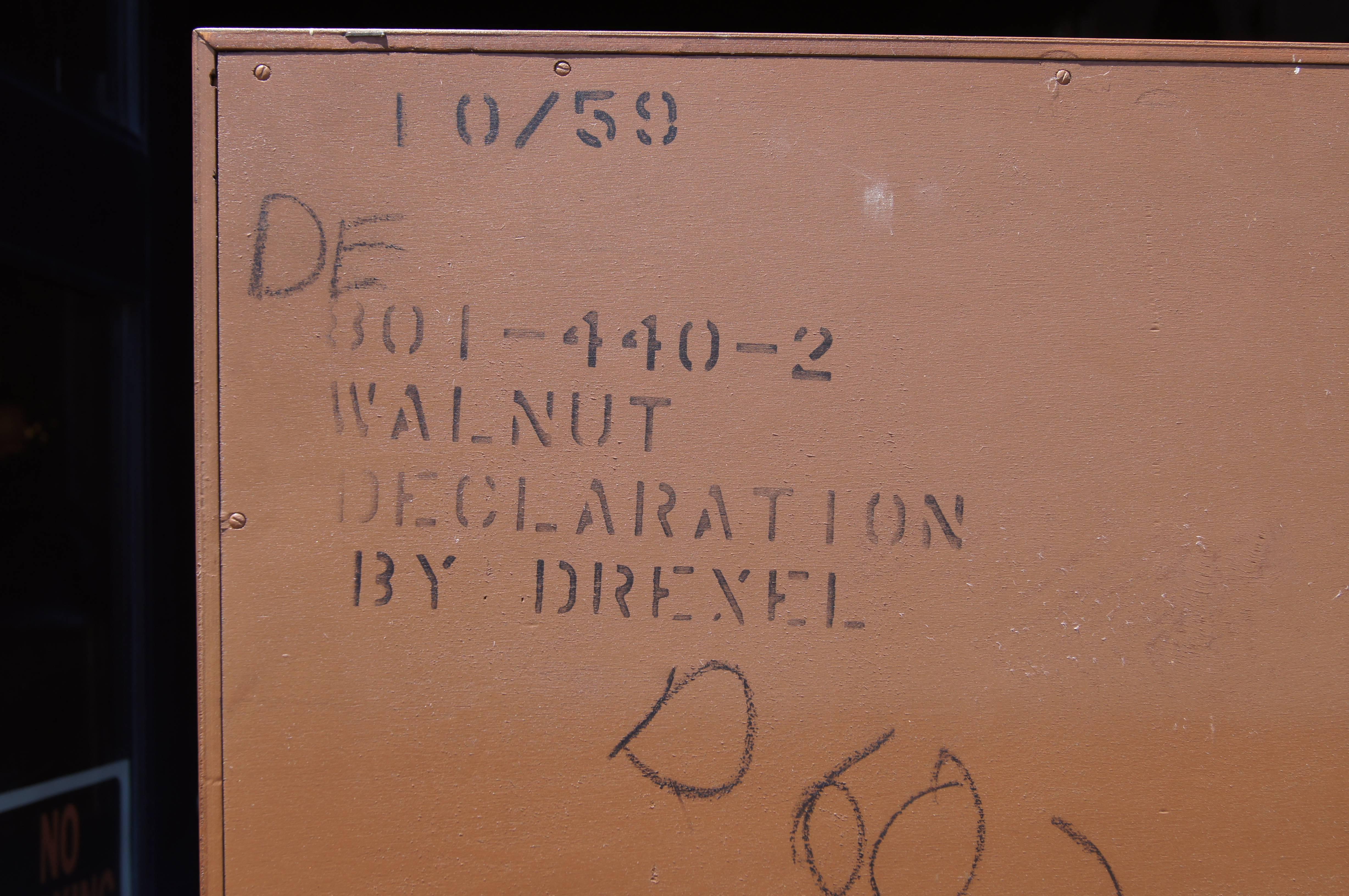 Mid-Century Modern Three-Drawer Dresser by Kipp Stewart & Stewart MacDougall for Drexel Declaration