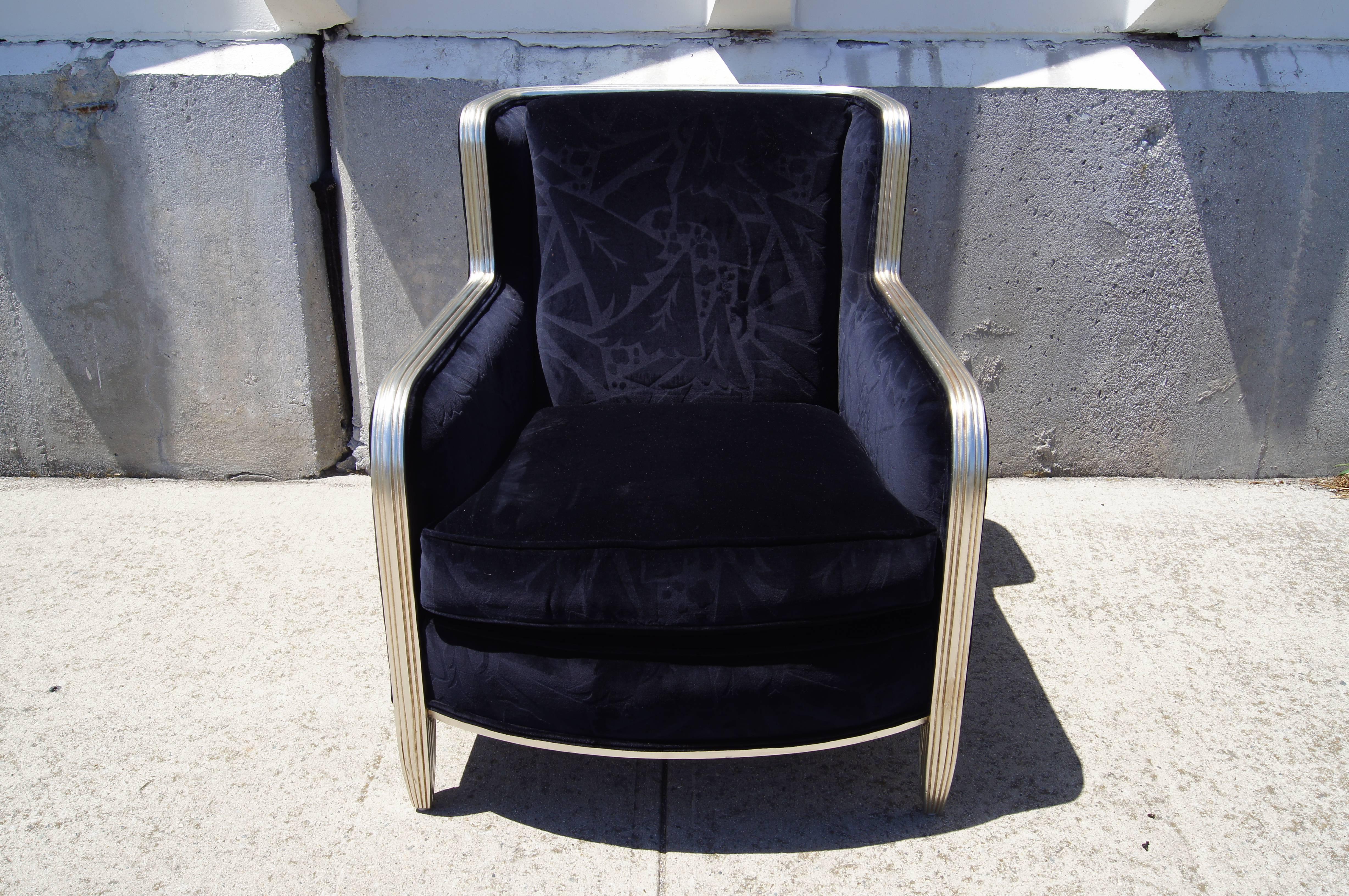 20th Century Deco-Style Club Chair by Interior Crafts