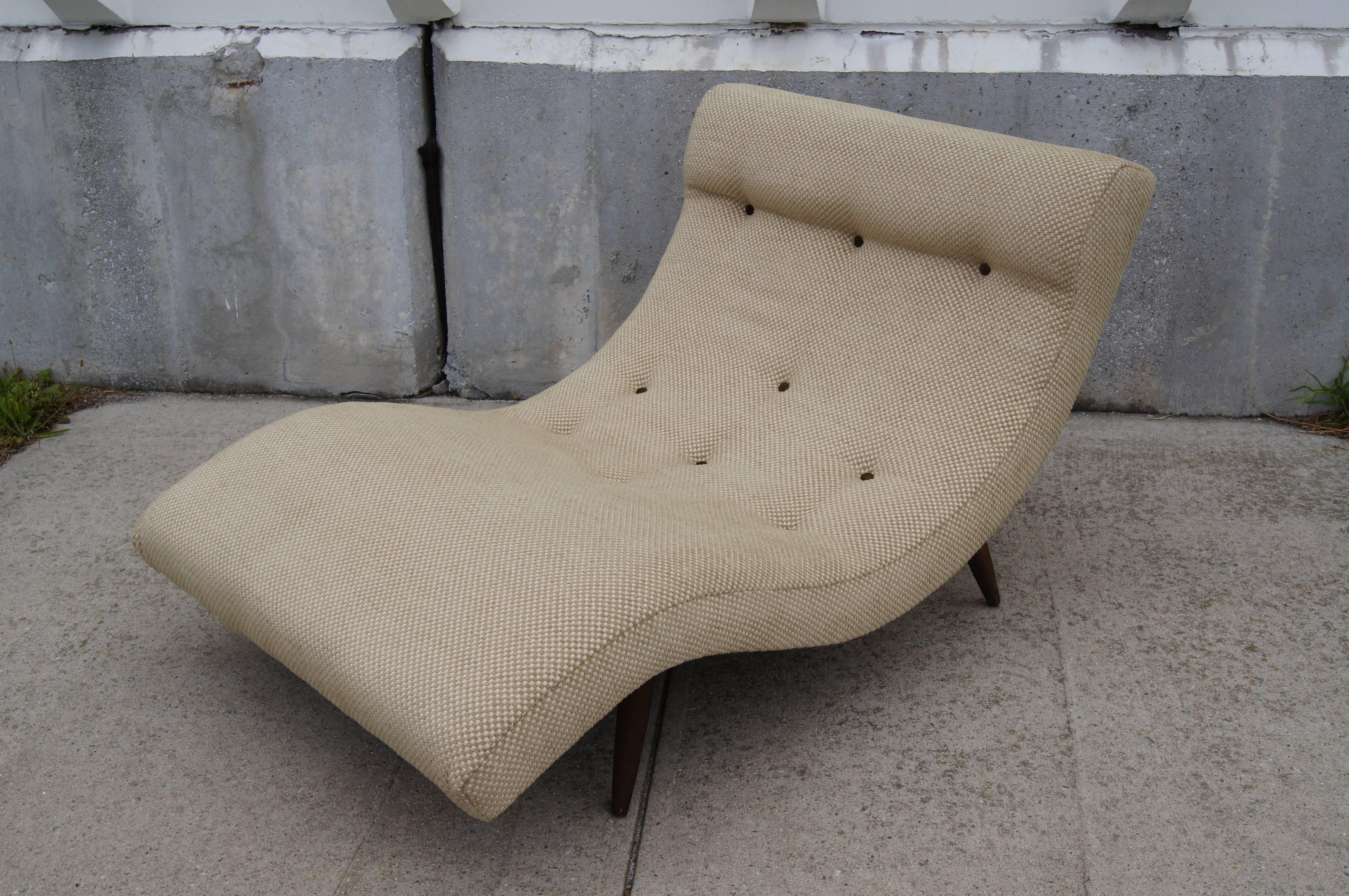American Two-Person Wave Chaise Longue by Adrian Pearsall for Craft Associates
