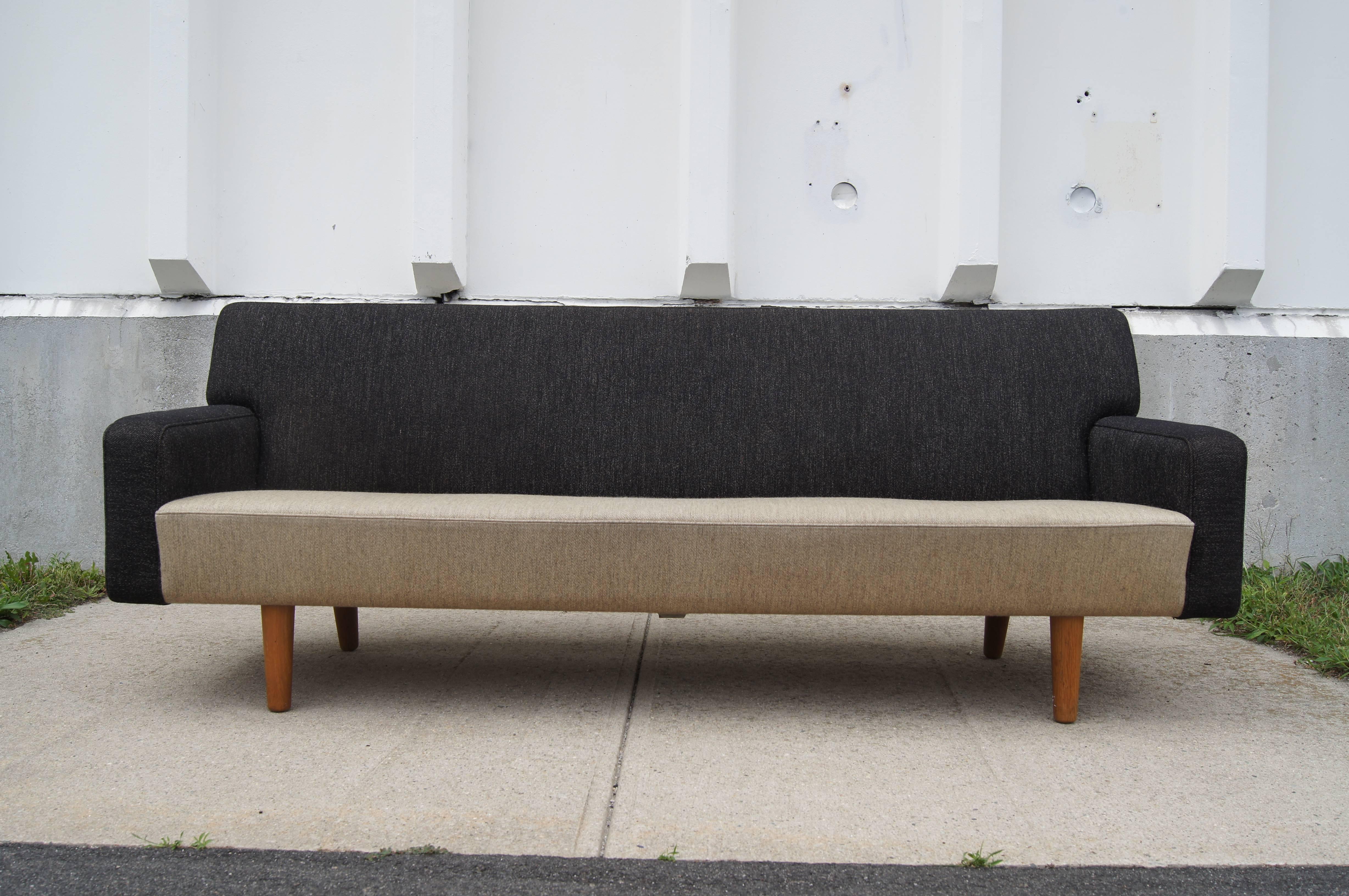 Scandinavian Modern Two-Tone AP33 Sofa by Hans Wegner for A.P. Stolen For Sale
