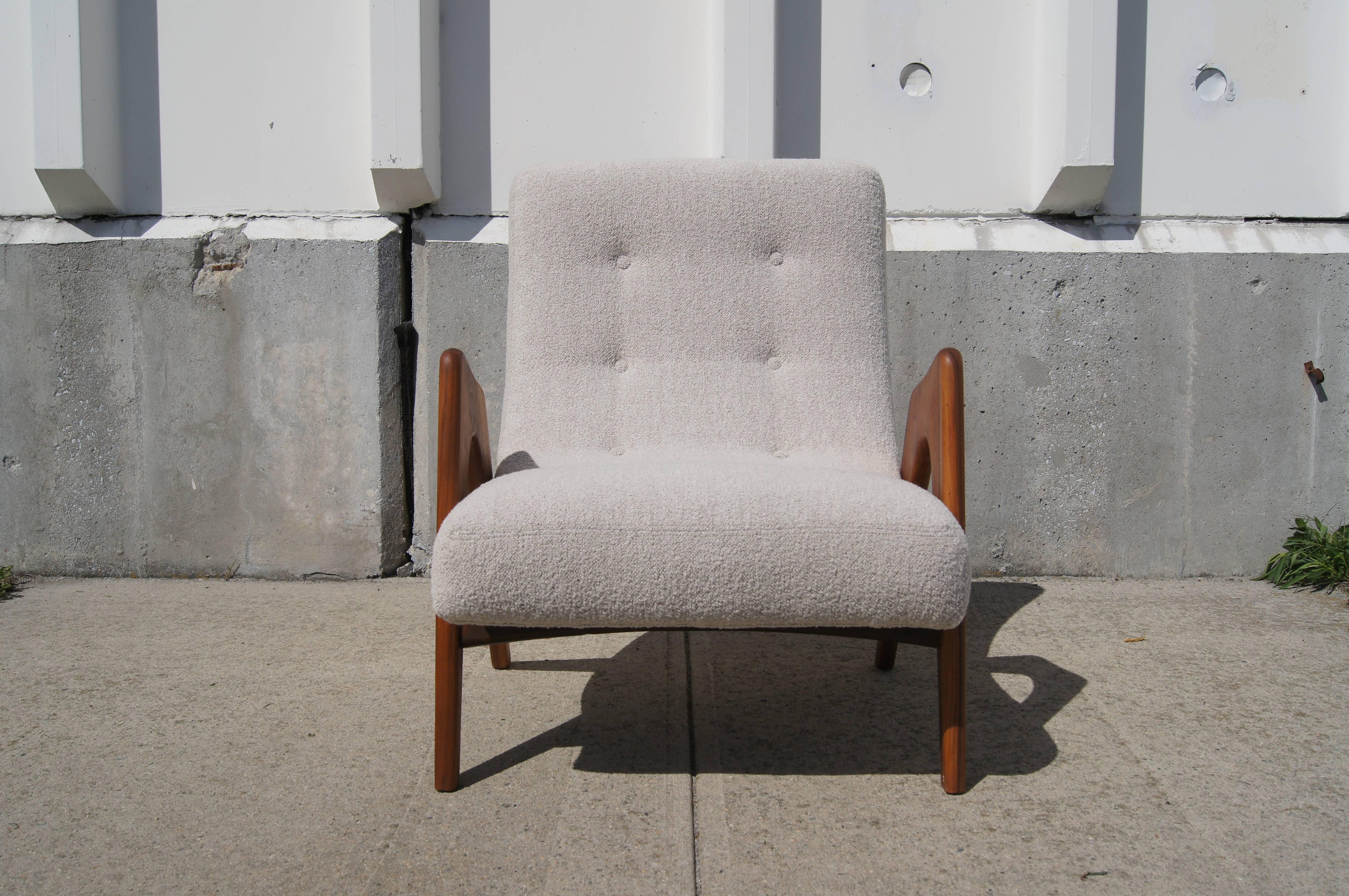 Mid-Century Modern Sculptural Lounge Chair by Adrian Pearsall for Craft Associates
