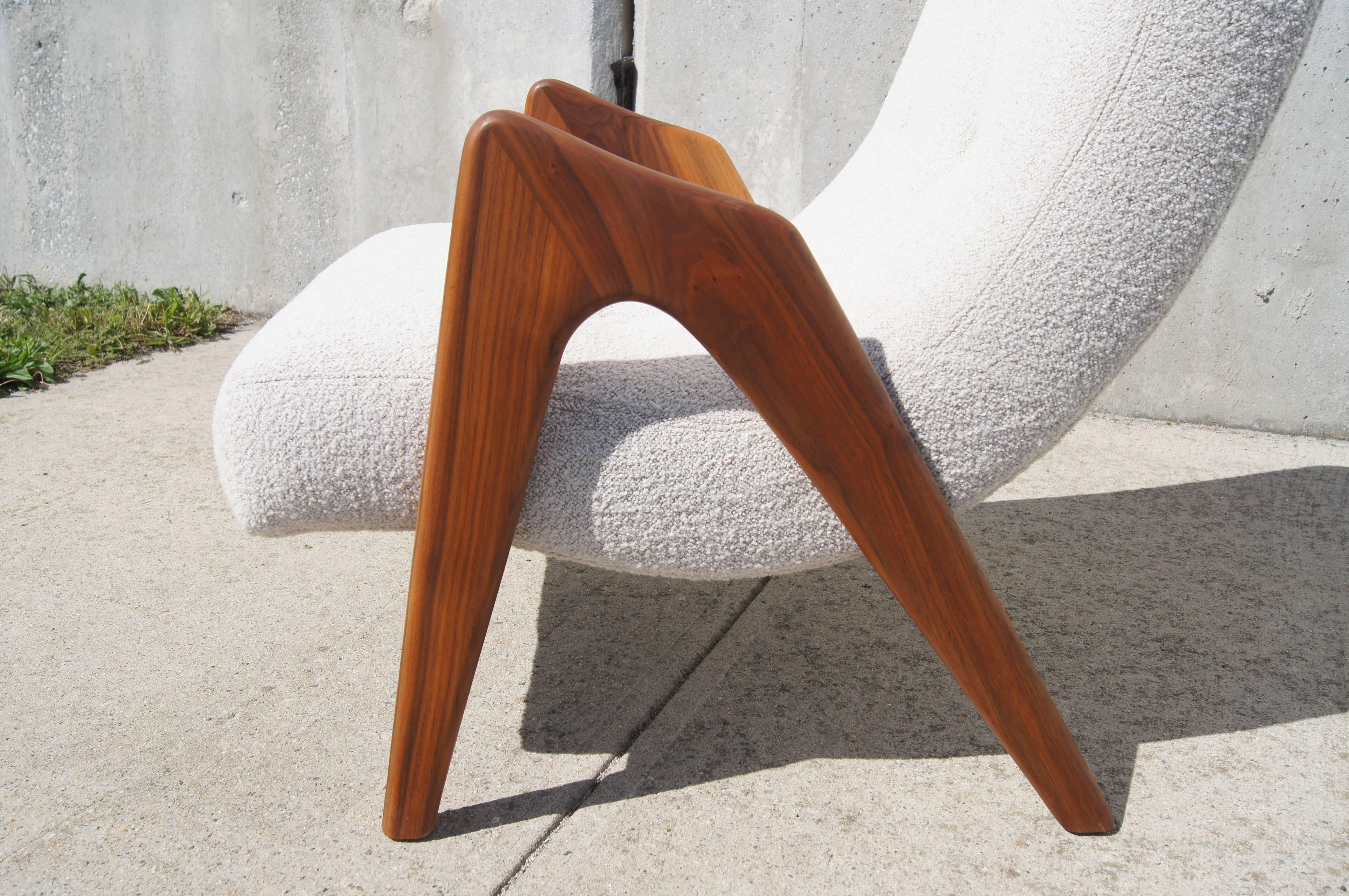 American Sculptural Lounge Chair by Adrian Pearsall for Craft Associates