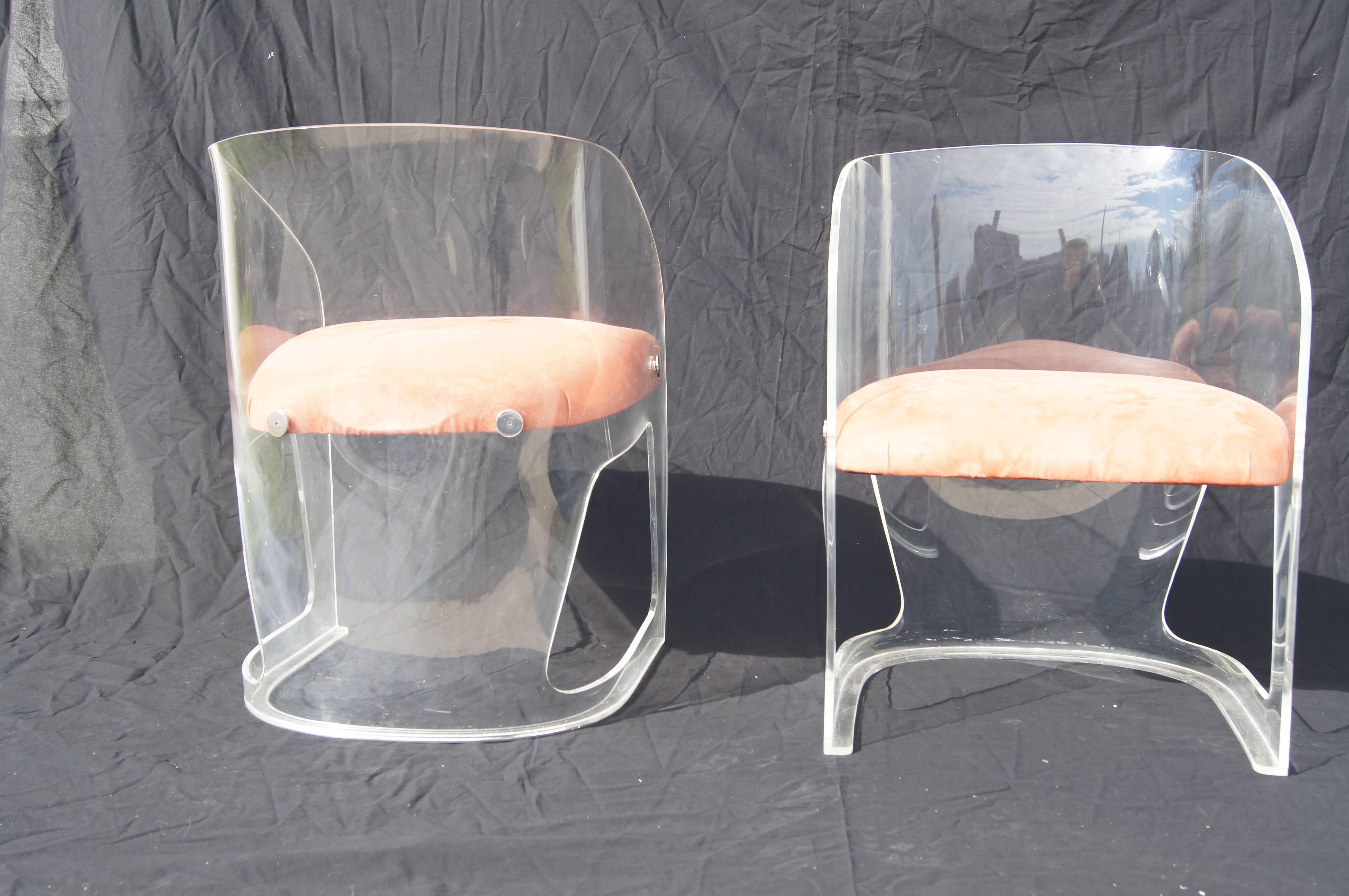 plexiglas chair