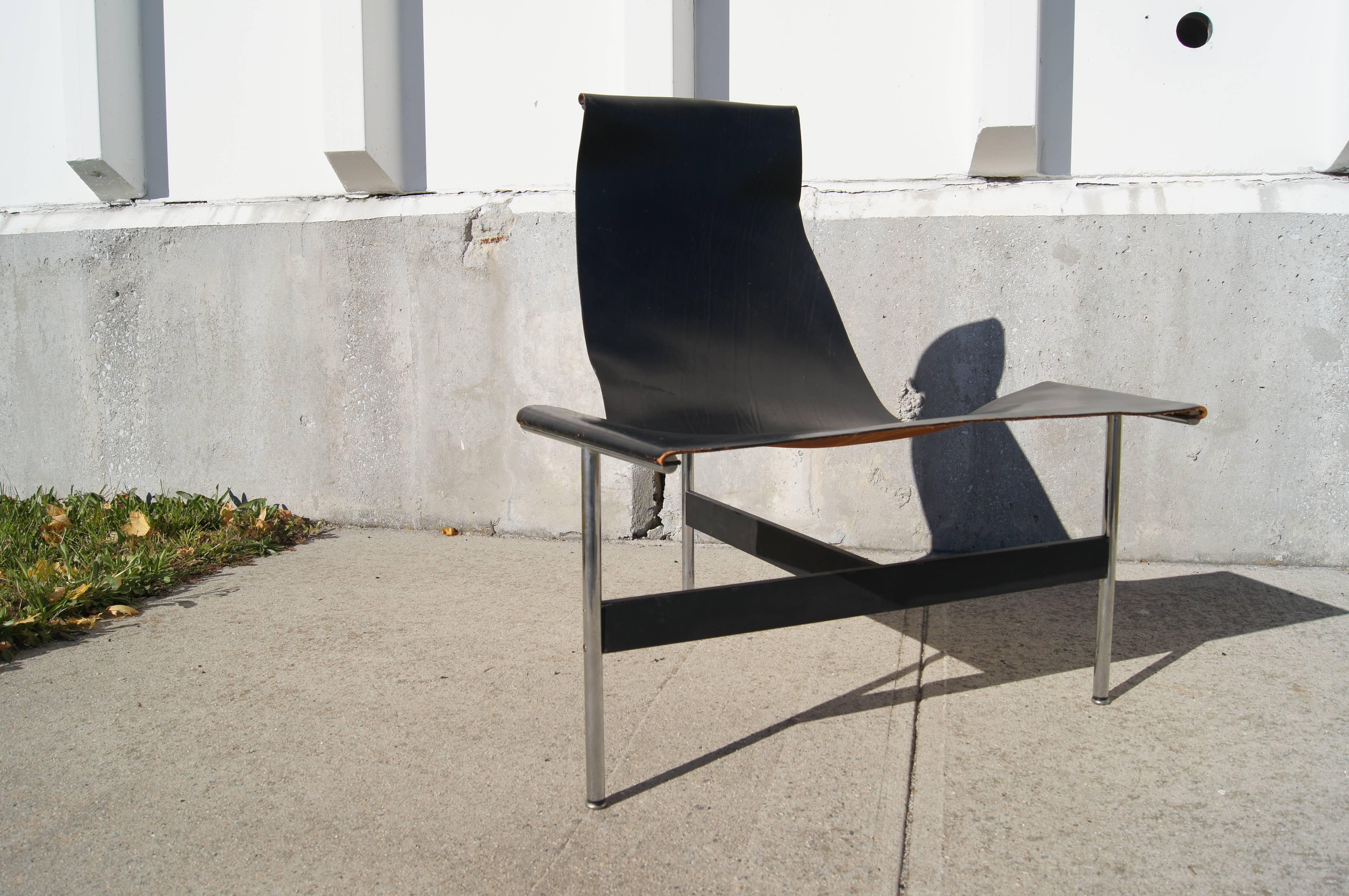 Mid-Century Modern Rare T Lounge Chair by Katavolos, Littell, & Kelley for Laverne International