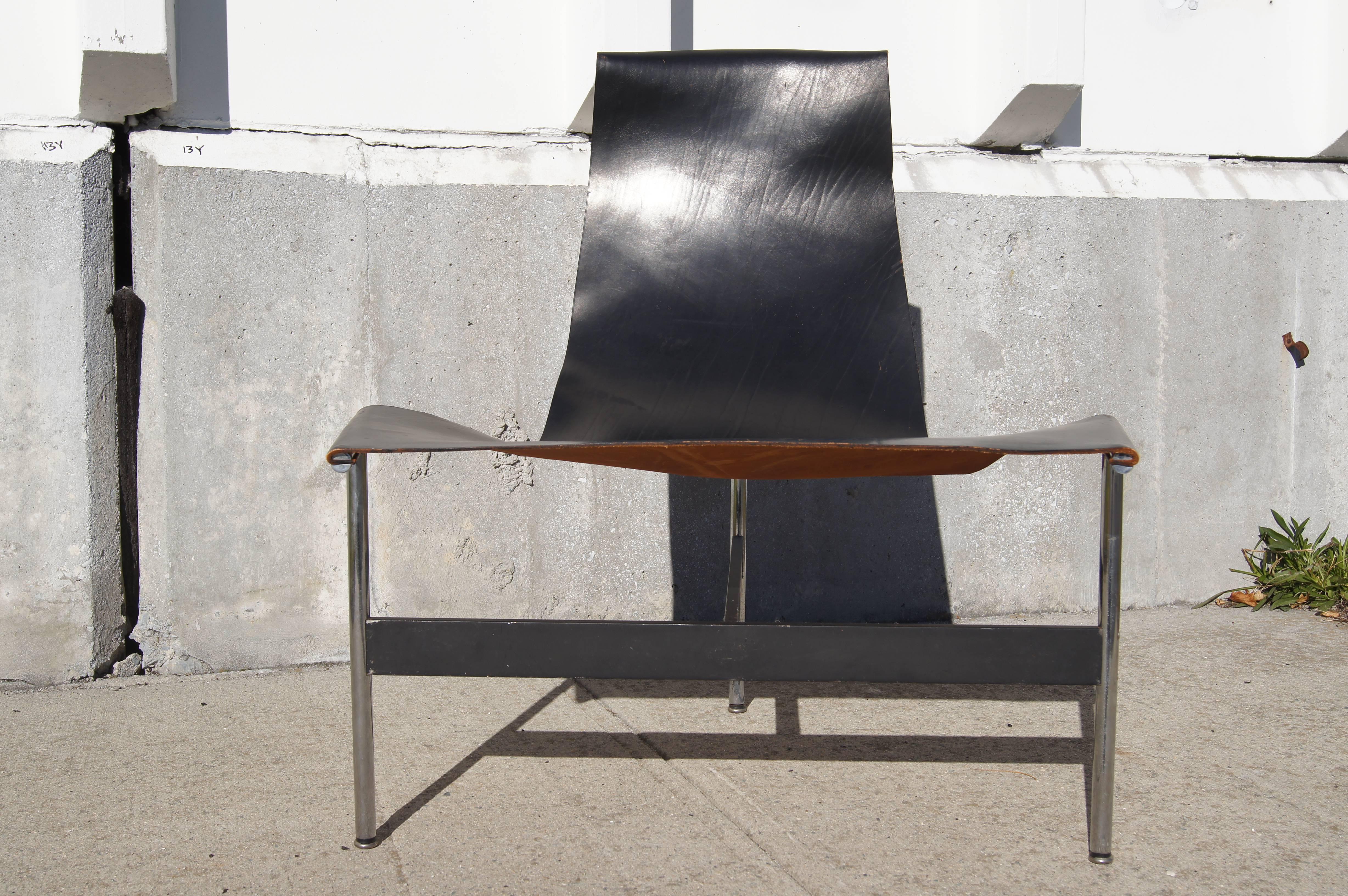 American Rare T Lounge Chair by Katavolos, Littell, & Kelley for Laverne International