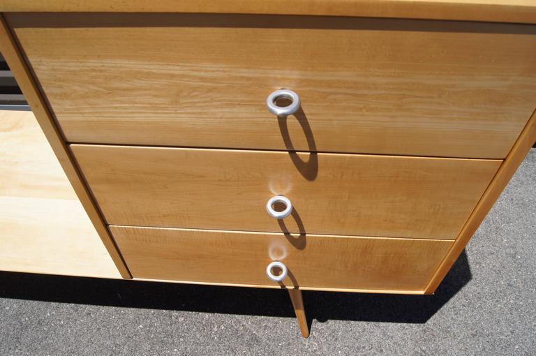 Mid-Century Modern Planner Group Three-Drawer Chest on Low Table by Paul McCobb for Winchendon  For Sale