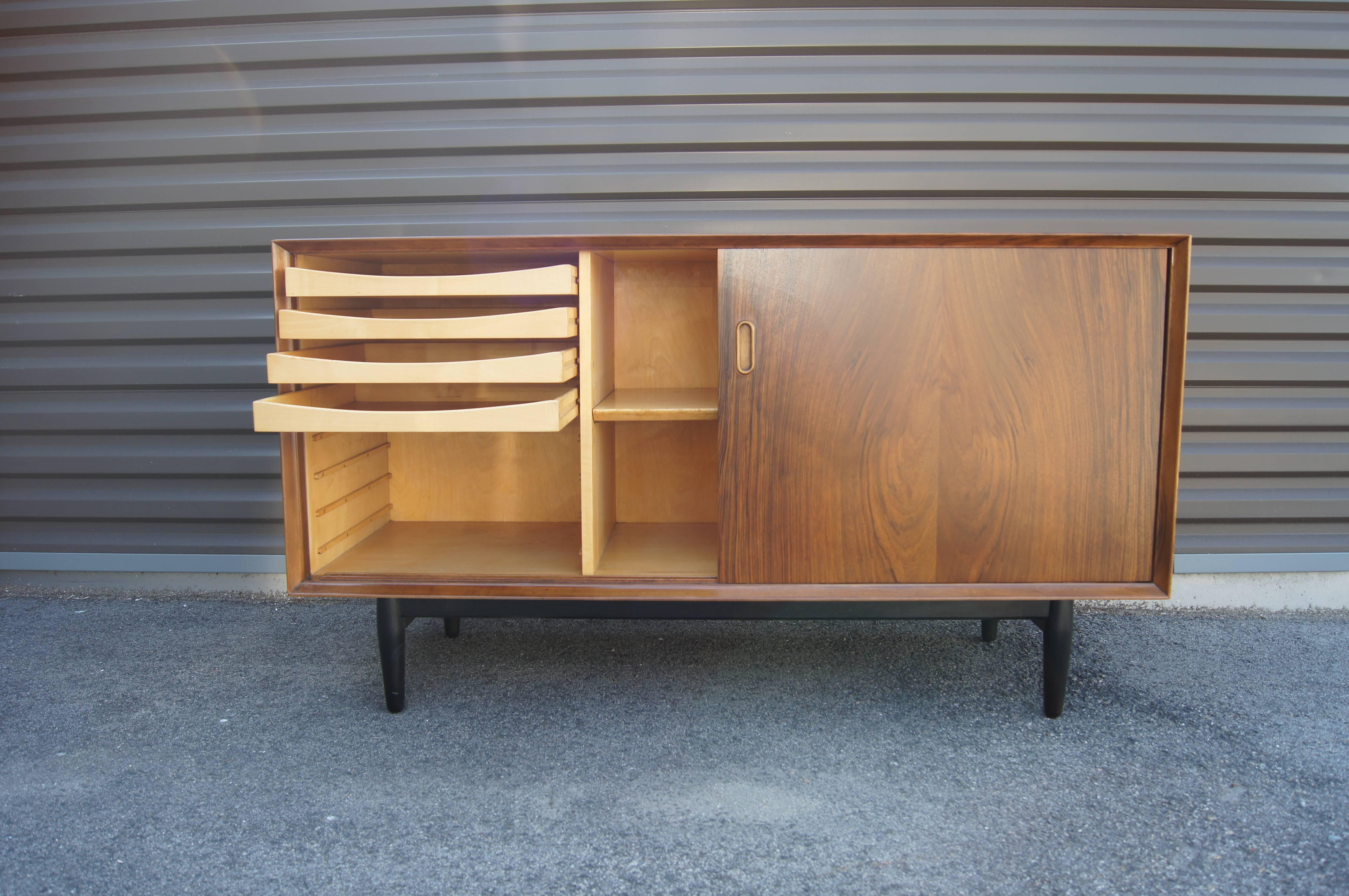 Danish Arne Vodder for George Tanier, Small Rosewood Credenza