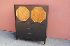 Ebonized Mahogany and Rosewood Cabinet by Harvey Probber