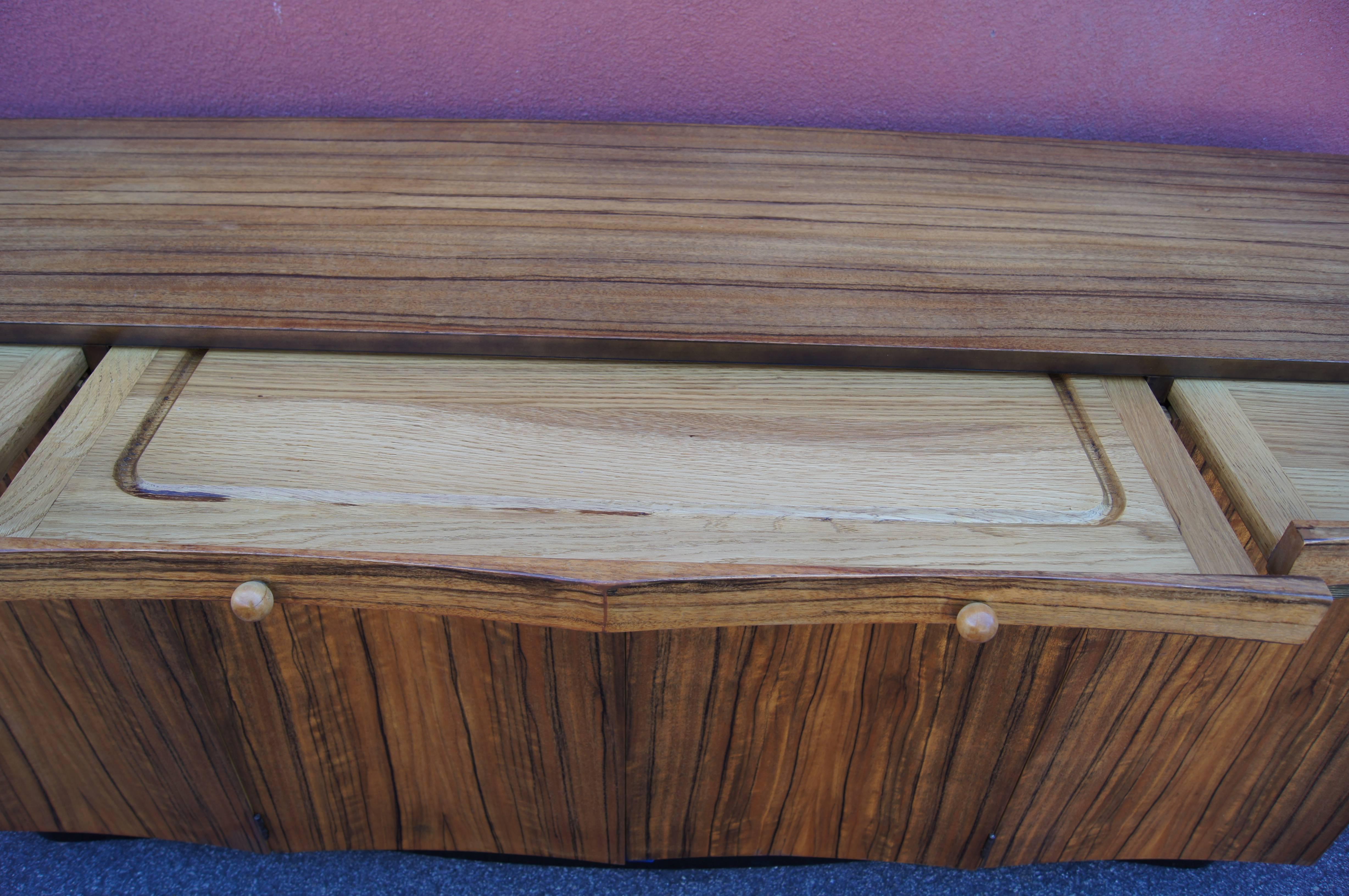 Mid-Century Modern Paldao Wood Buffet, Model 4190, by Gilbert Rohde for Herman Miller