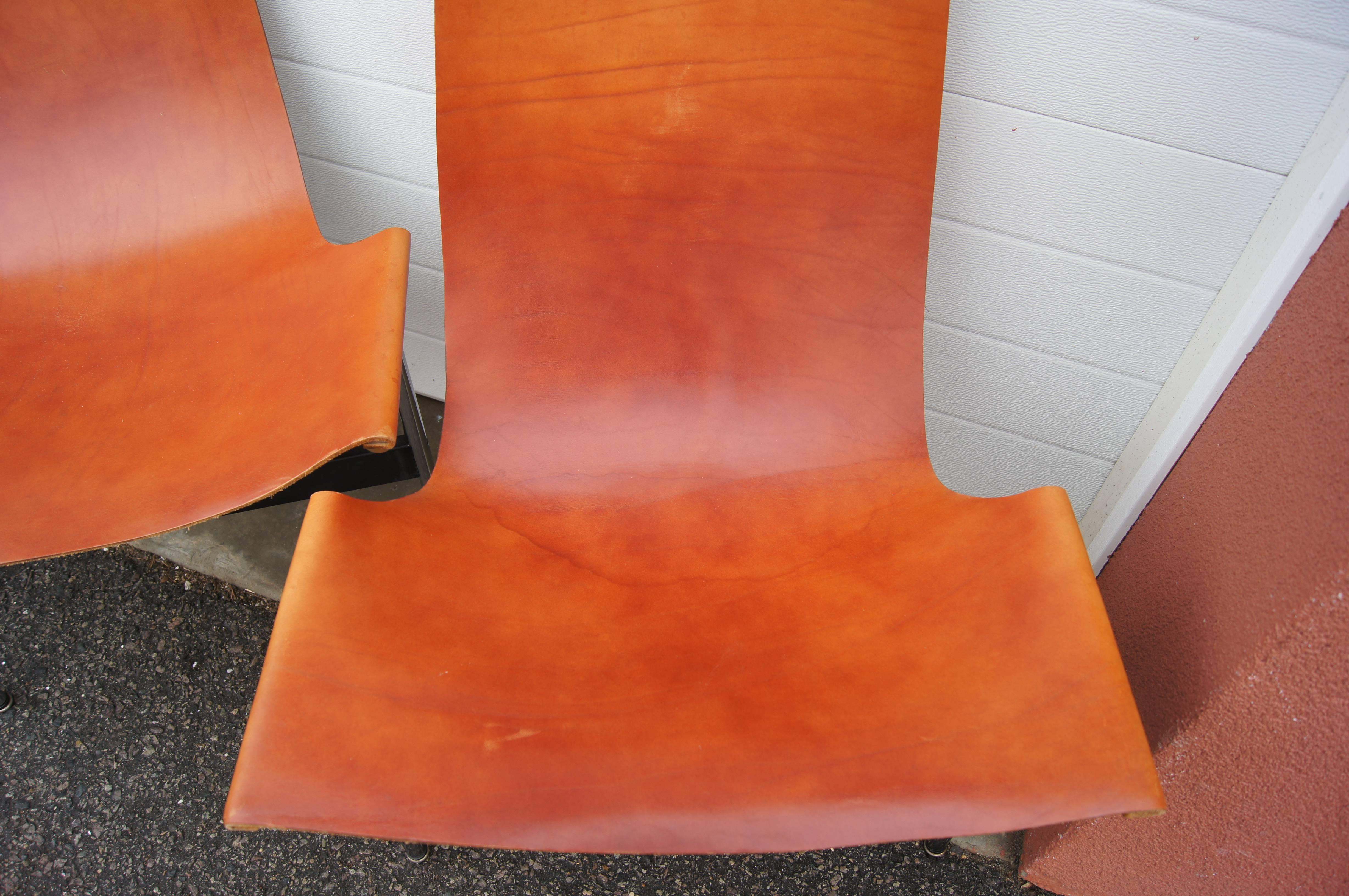 Mid-20th Century Set of Four T Side Chairs, Katavolos, Littel & Kelley for Laverne International