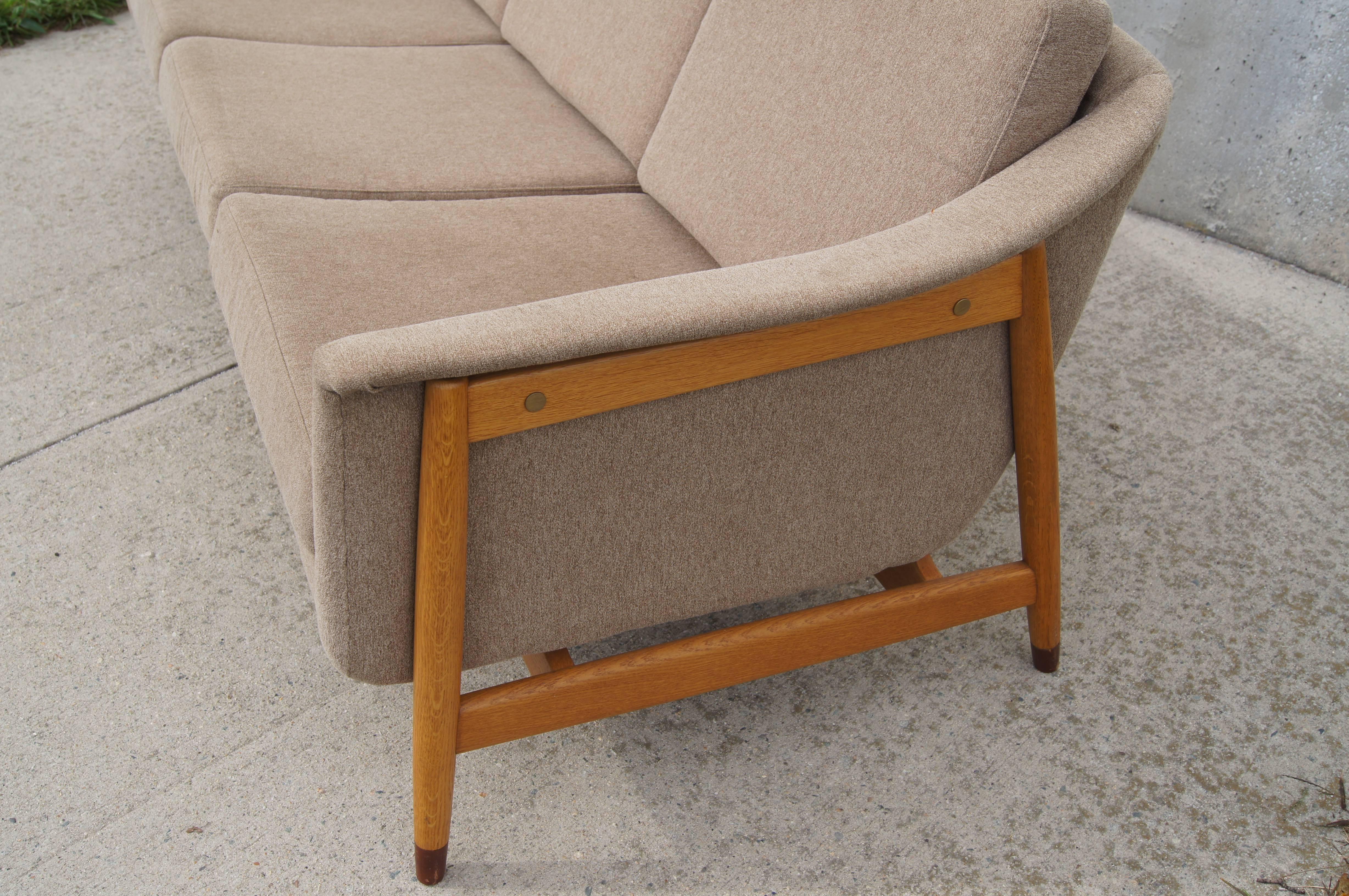 20th Century Three-Seat Swedish Sofa by Folke Ohlsson for Dux
