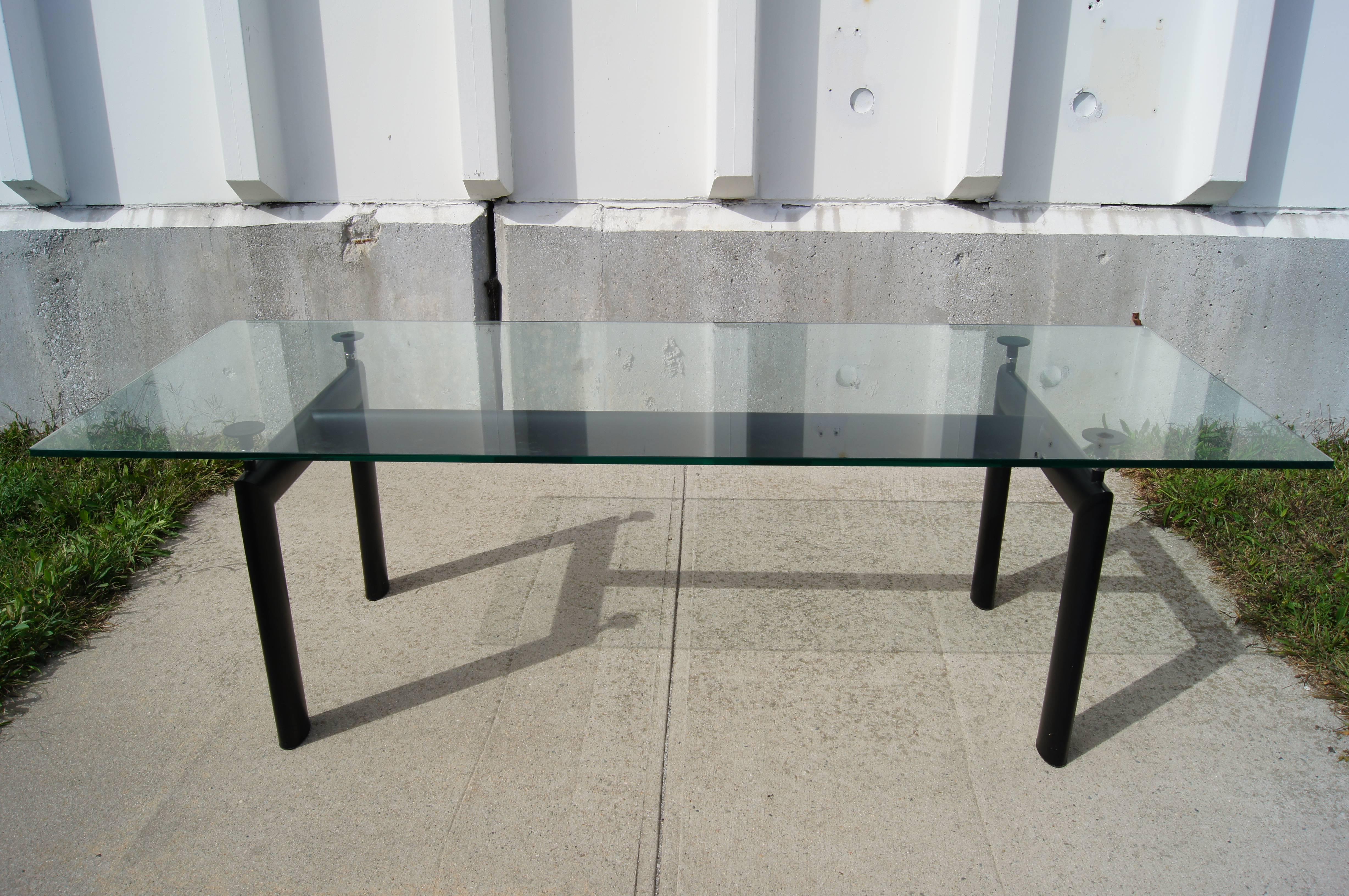 Italian LC6 Table by Le Corbusier, Pierre Jeanneret & Charlotte Perriand