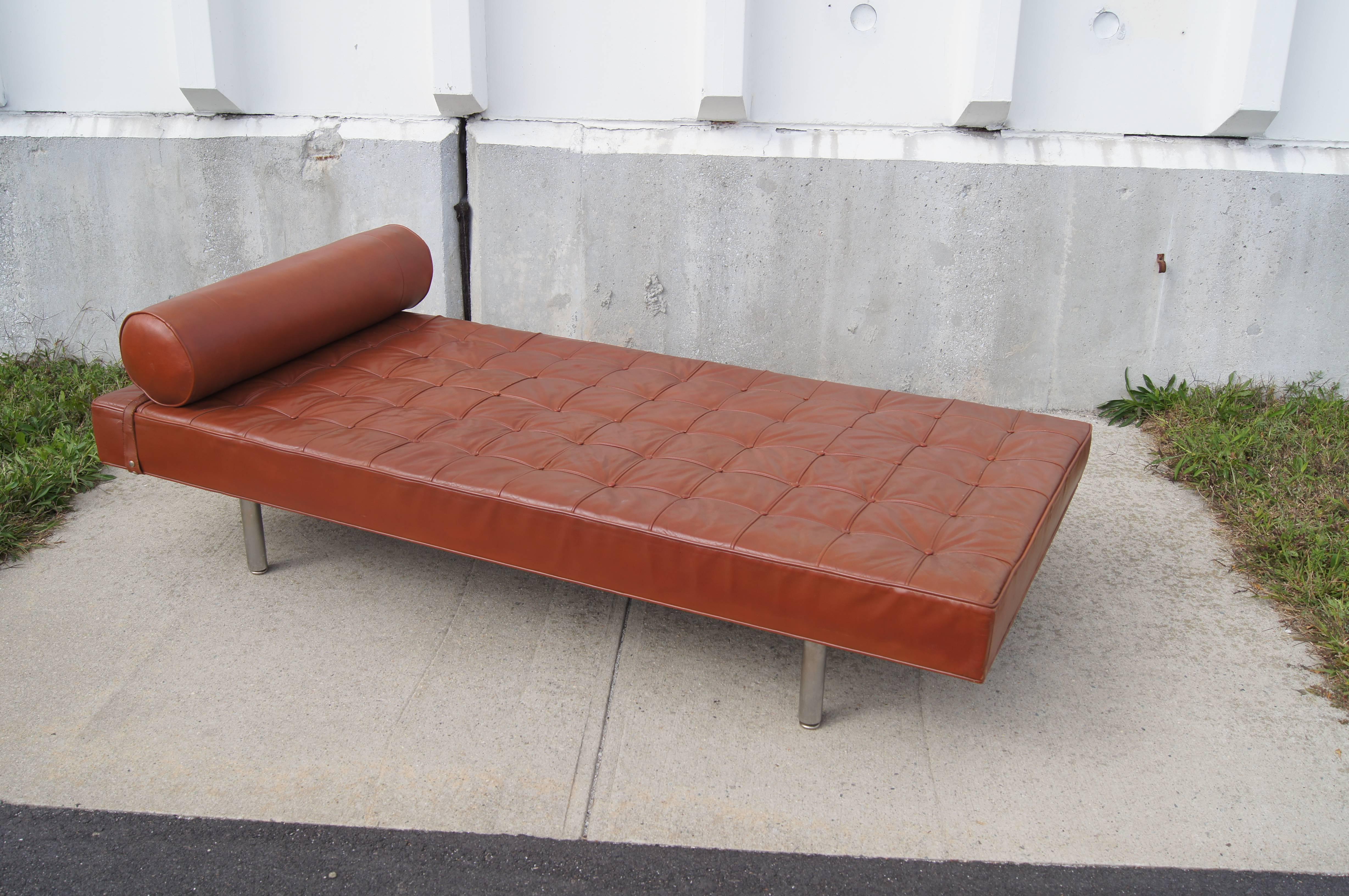 20th Century Modern Leather Daybed