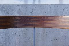 Stainless Steel, Ash, and Leather PK11 Armchair by Poul Kjærholm