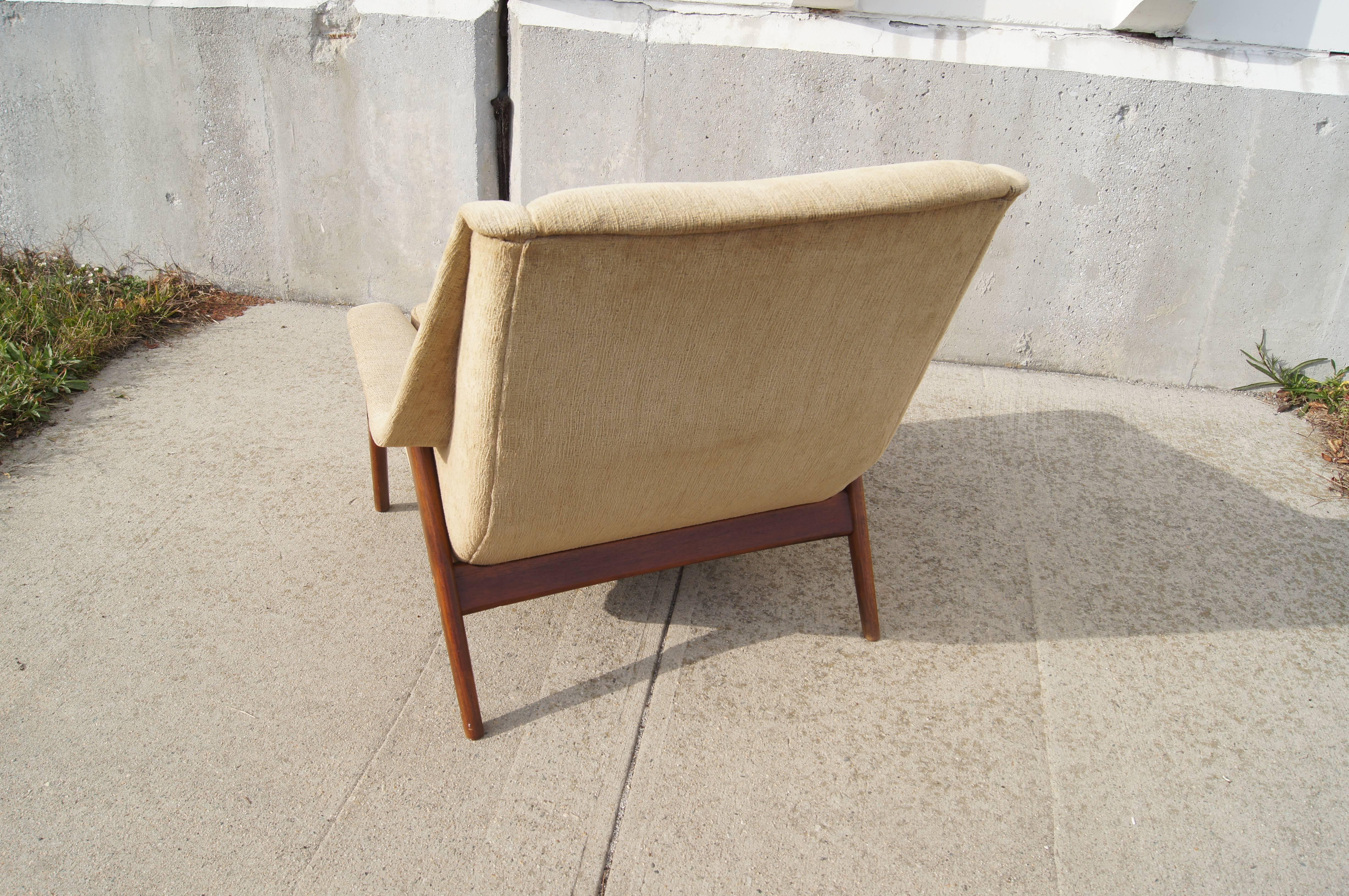 Mid-20th Century Lounge Chair by Folke Ohlsson for Dux