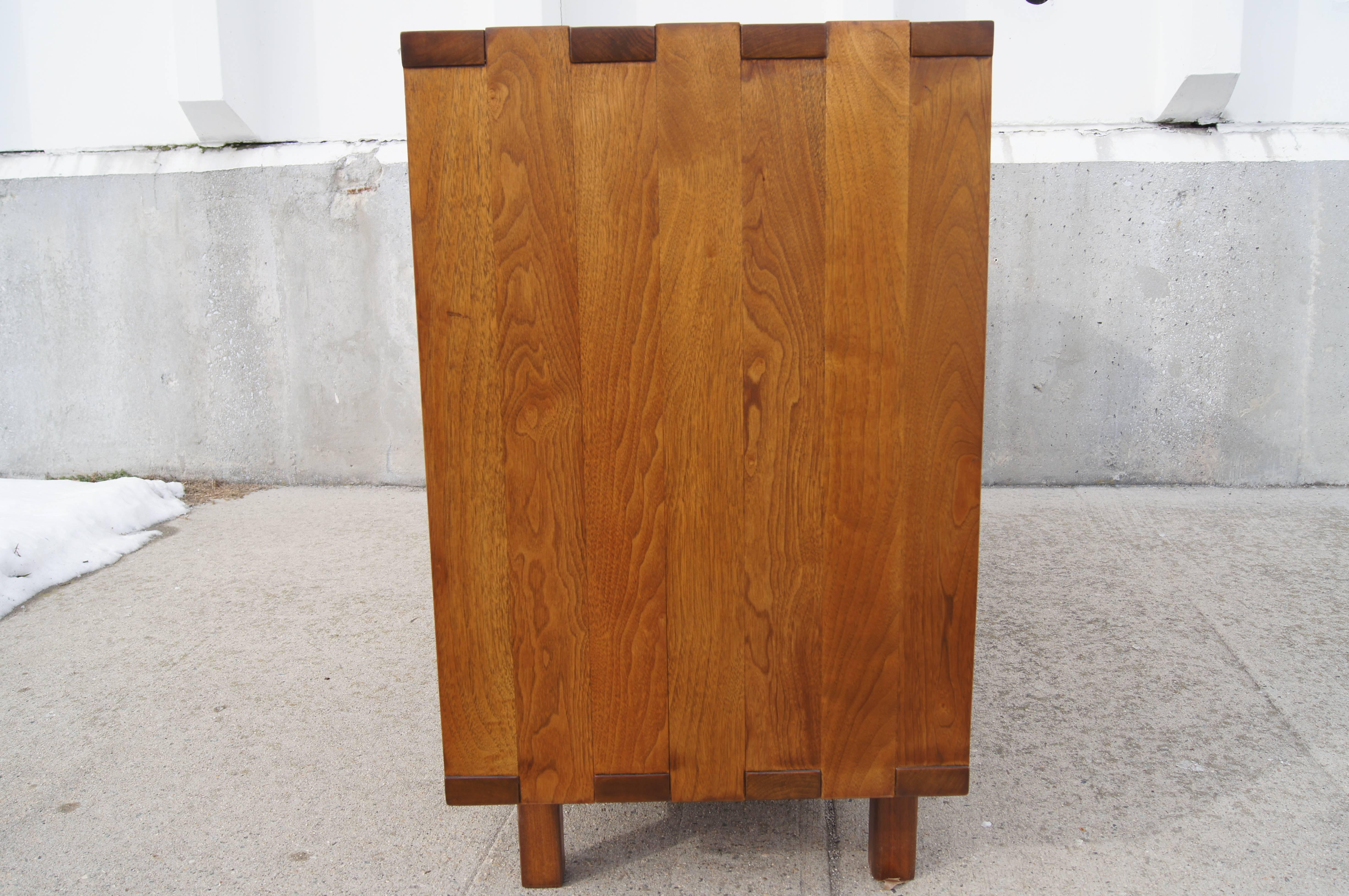 Joinery Solid Walnut Chest of Drawers by Edward Wormley for Dunbar 
