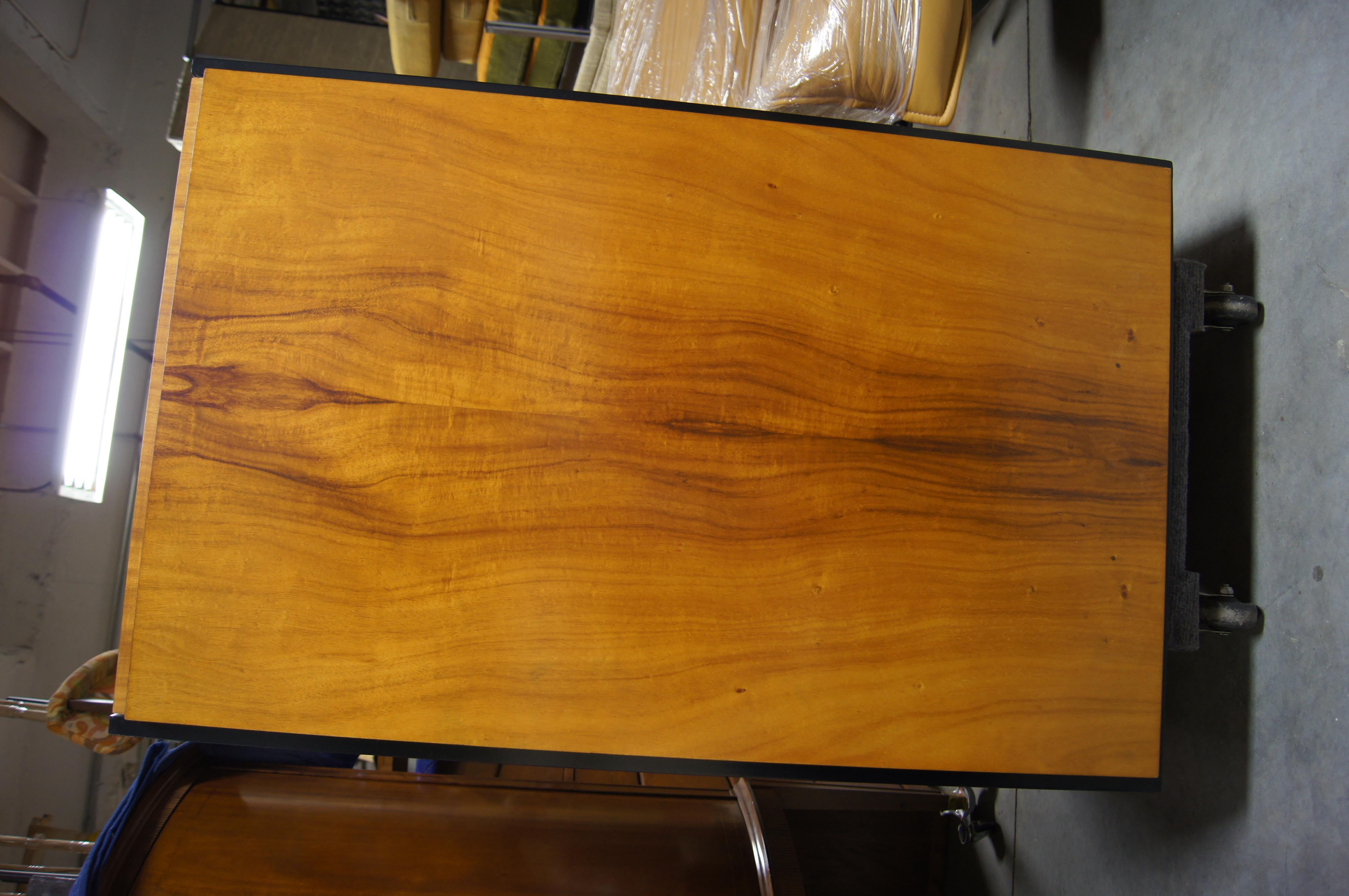 Koa Wood Desk by Johan Tapp for Gumps 1