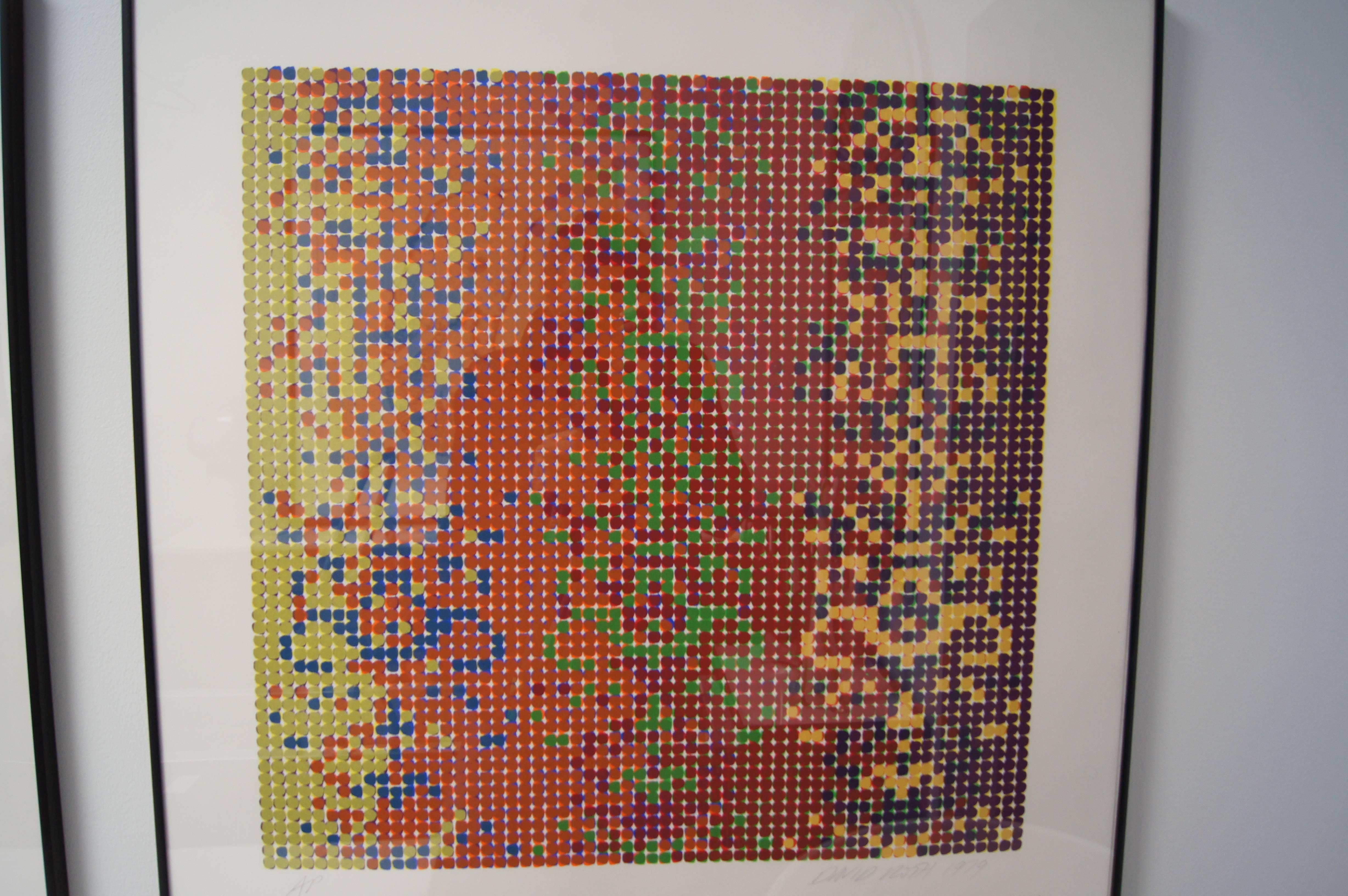 Suite aus sechs abstrakten Serigrafien von David Roth im Zustand „Gut“ im Angebot in Dorchester, MA