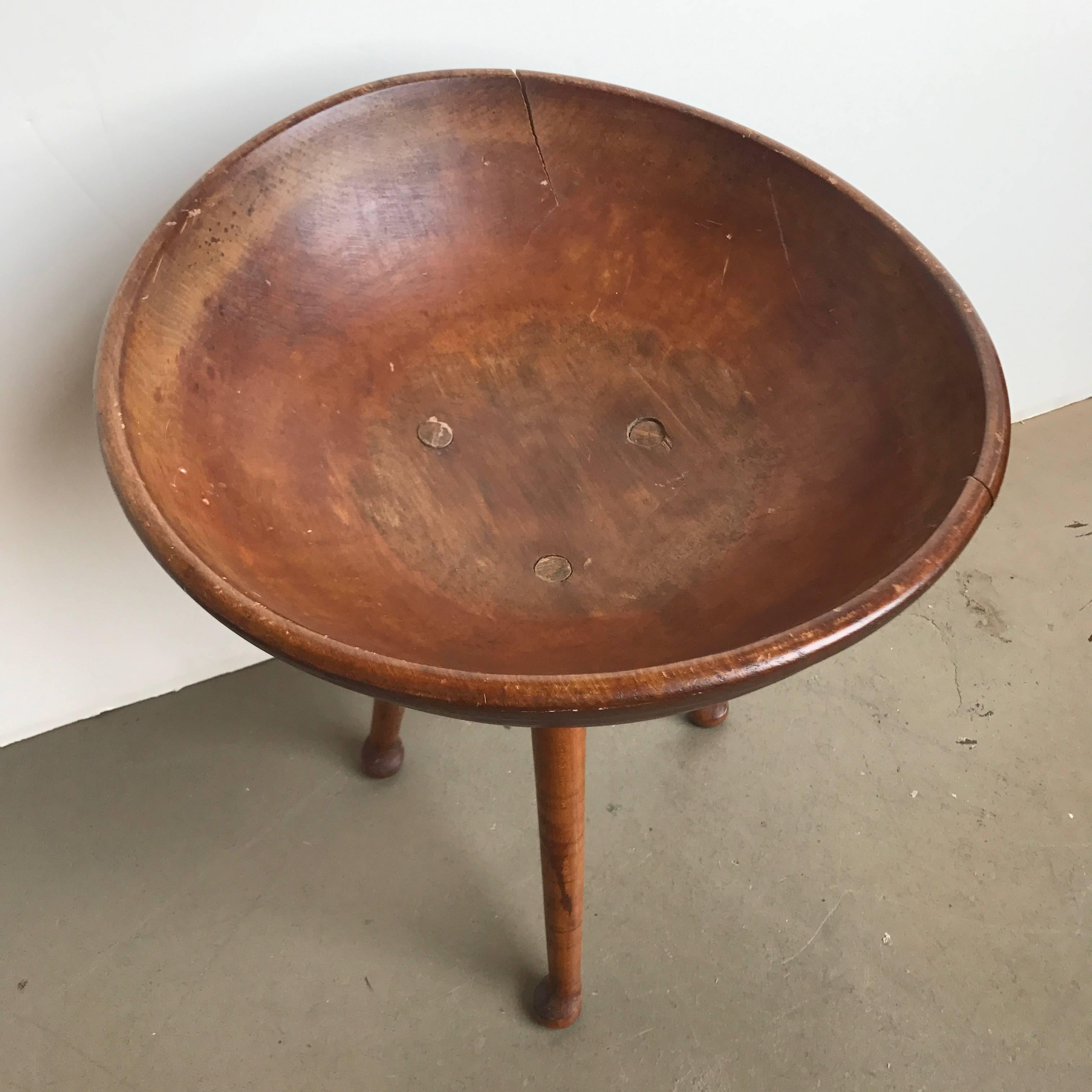 19th Century American Yarn Table In Good Condition In Boston, MA