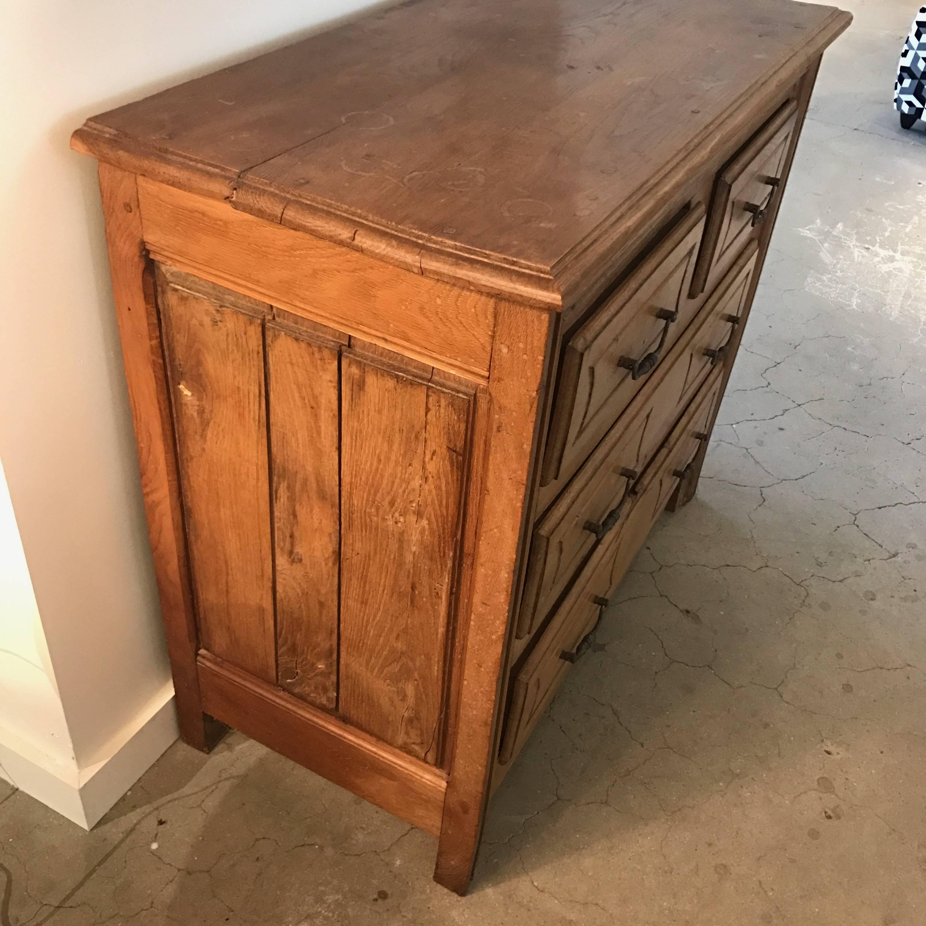 19th Century French Four-Drawer Commode In Excellent Condition In Boston, MA