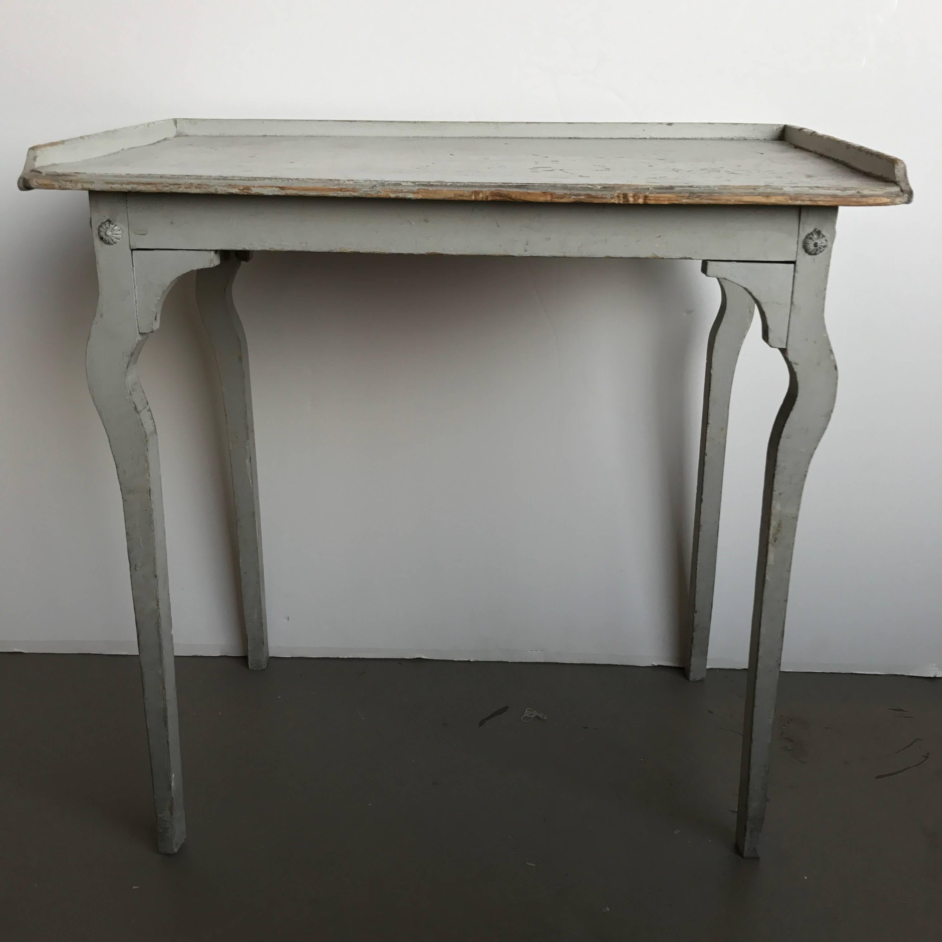 19th century French painted work table.