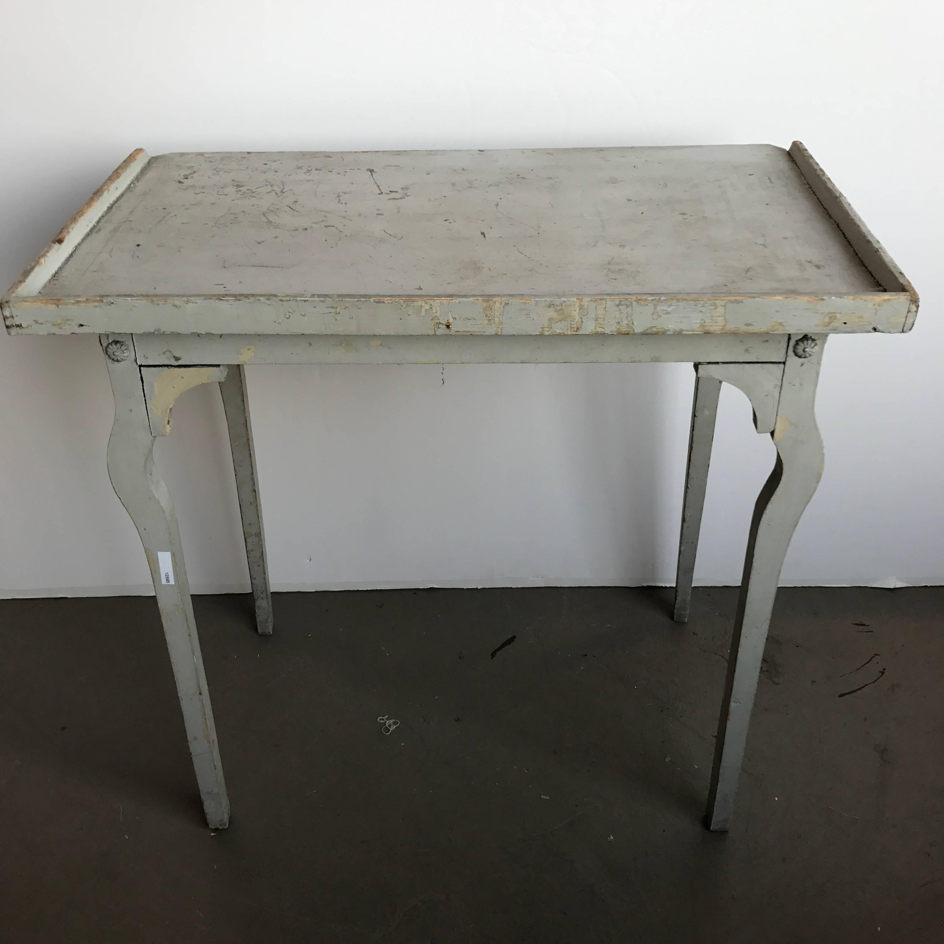 19th Century French Painted Work Table 2
