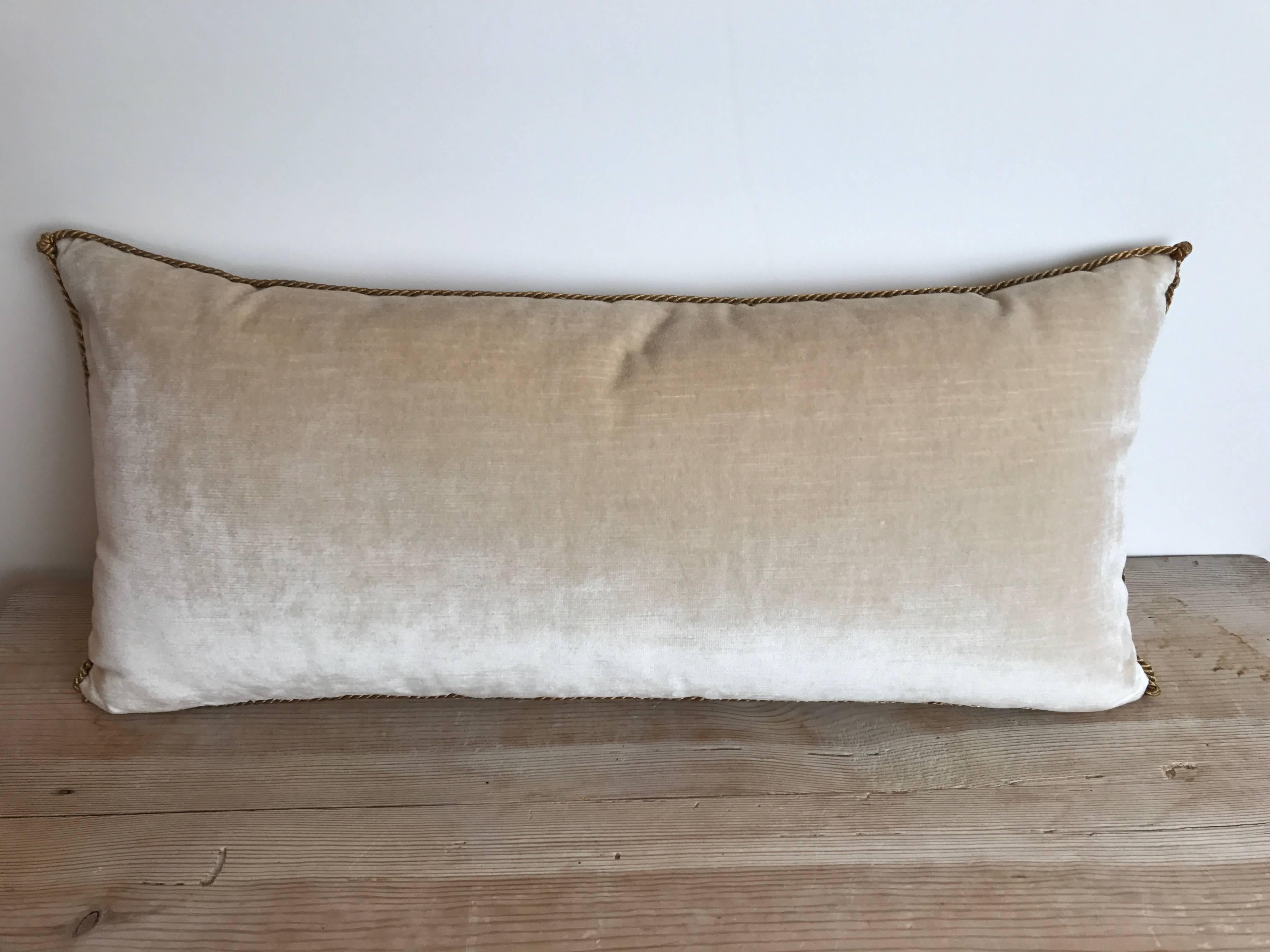 Antique Ottoman Empire Pillow In Excellent Condition For Sale In Boston, MA