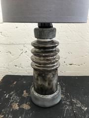 Pair of Small Ceramic Isolant Lamps