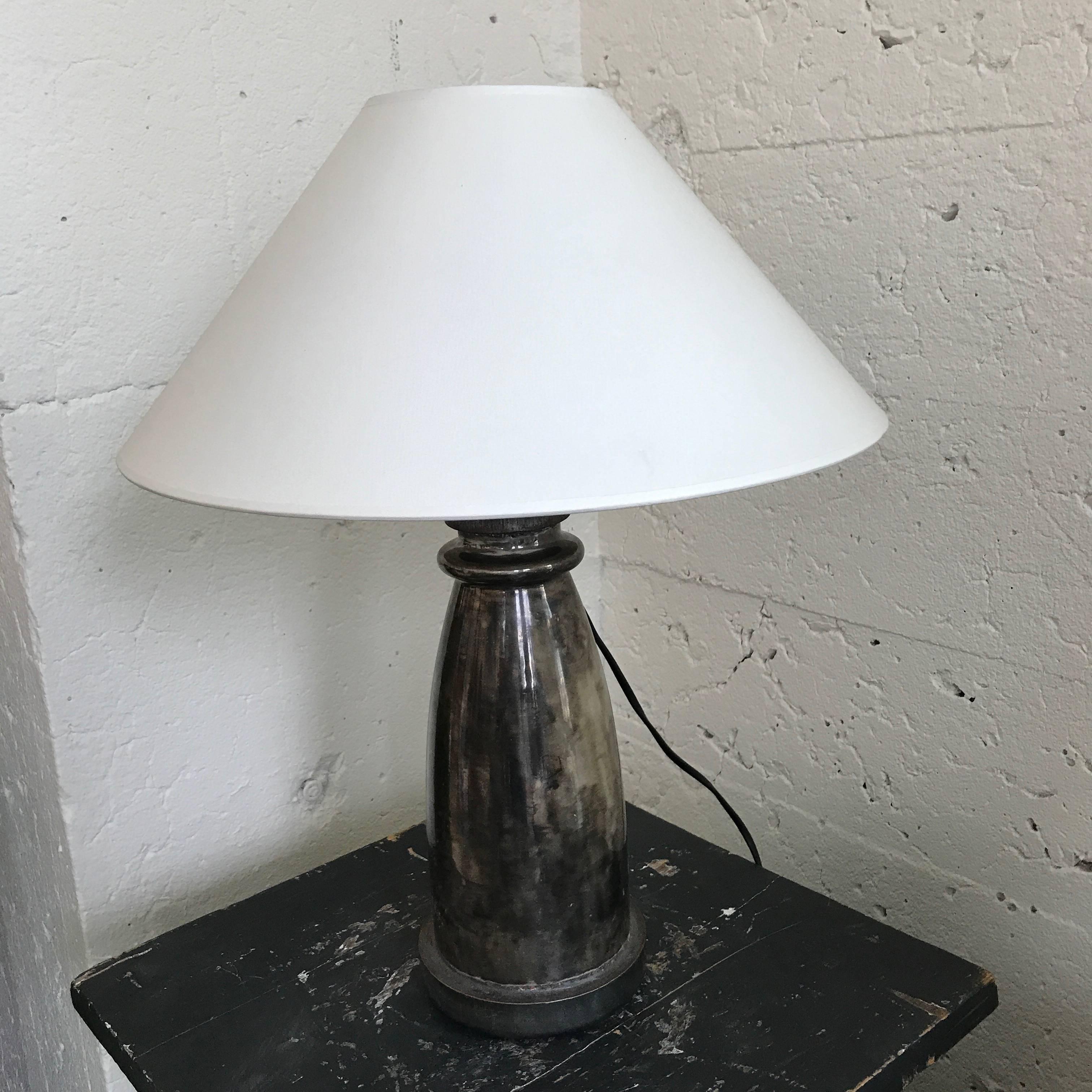 French Ceramic Isolant Lamp For Sale