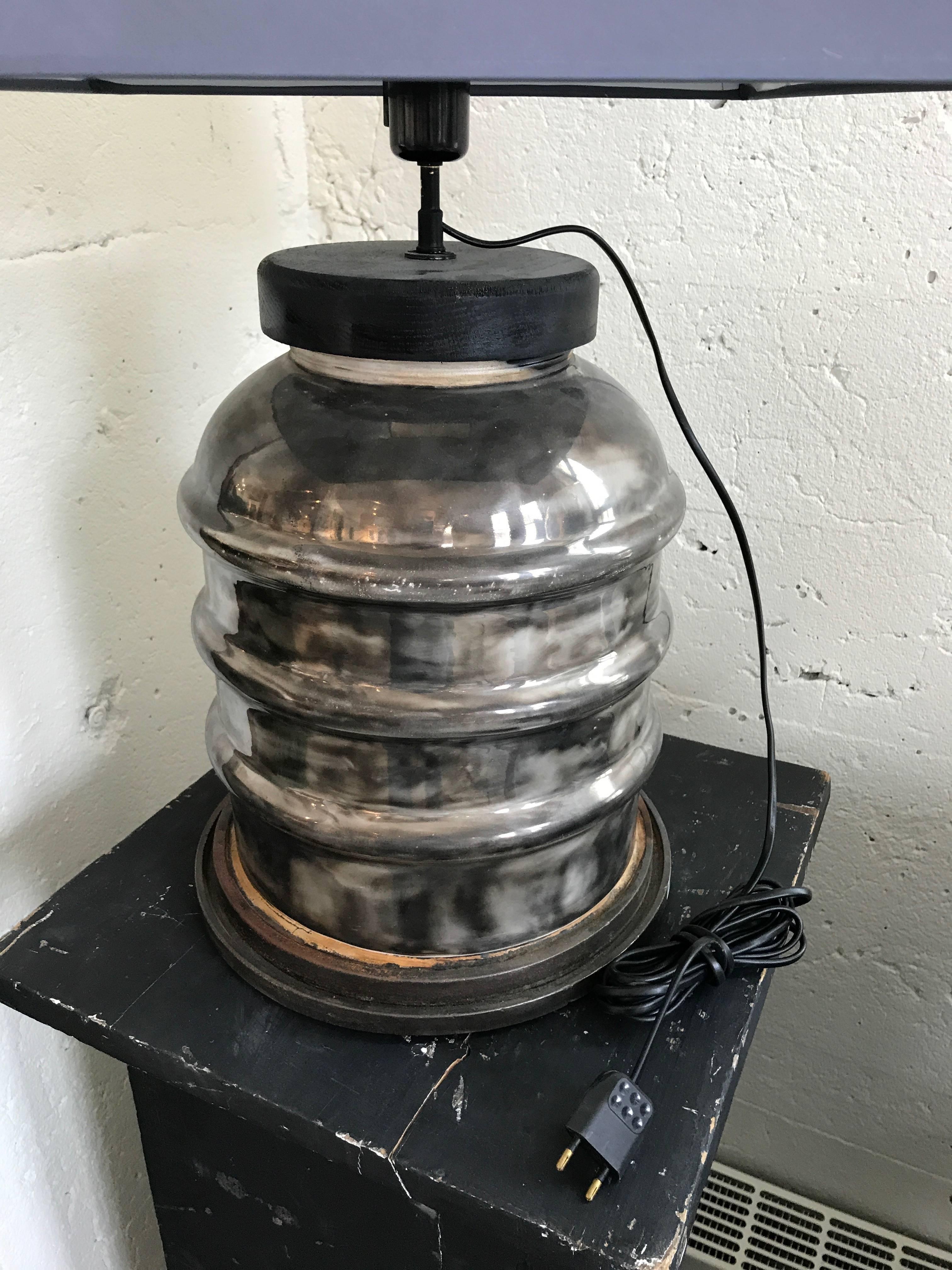 French Ceramic Isolant Lamp