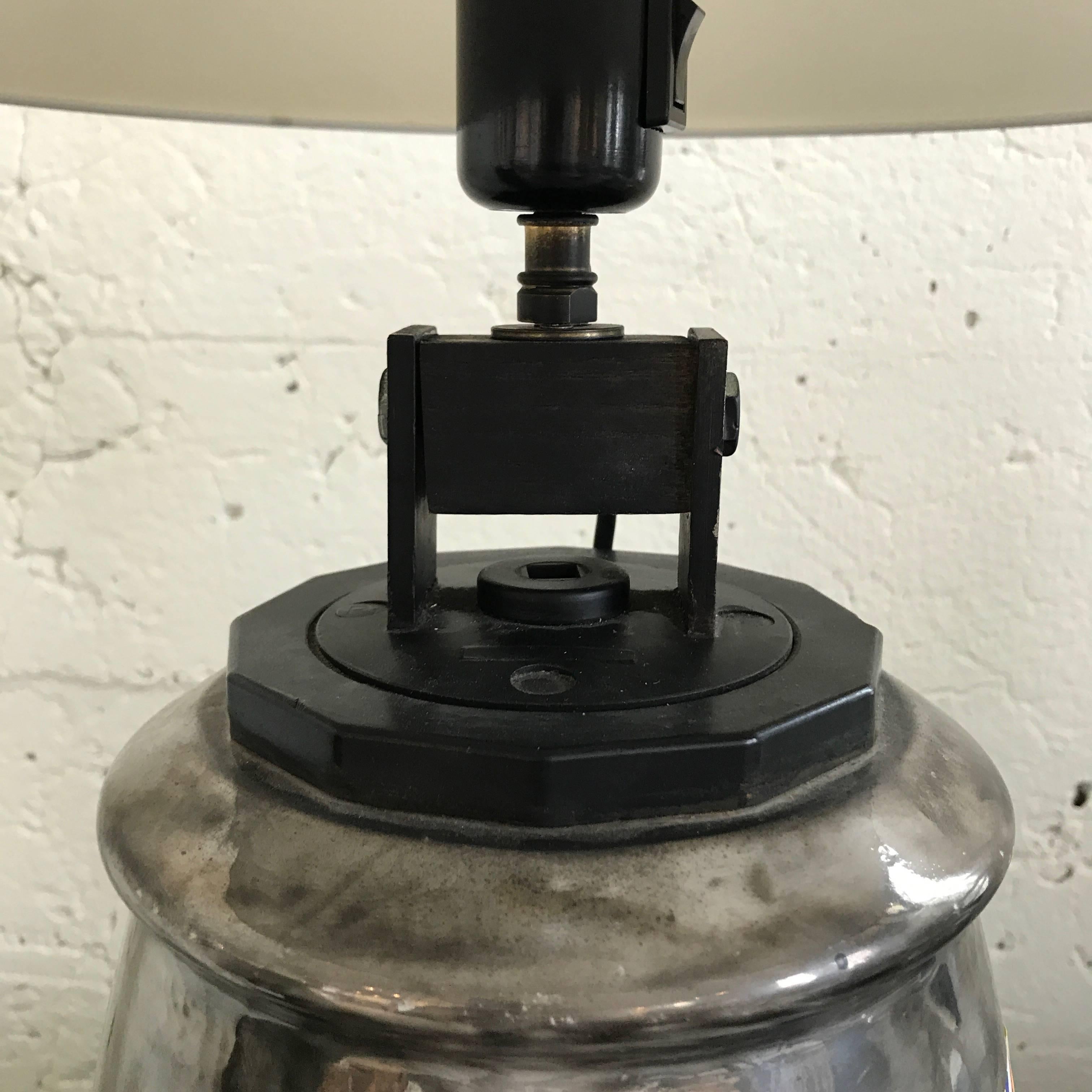 Ceramic Isolant Lamp In Excellent Condition For Sale In Boston, MA