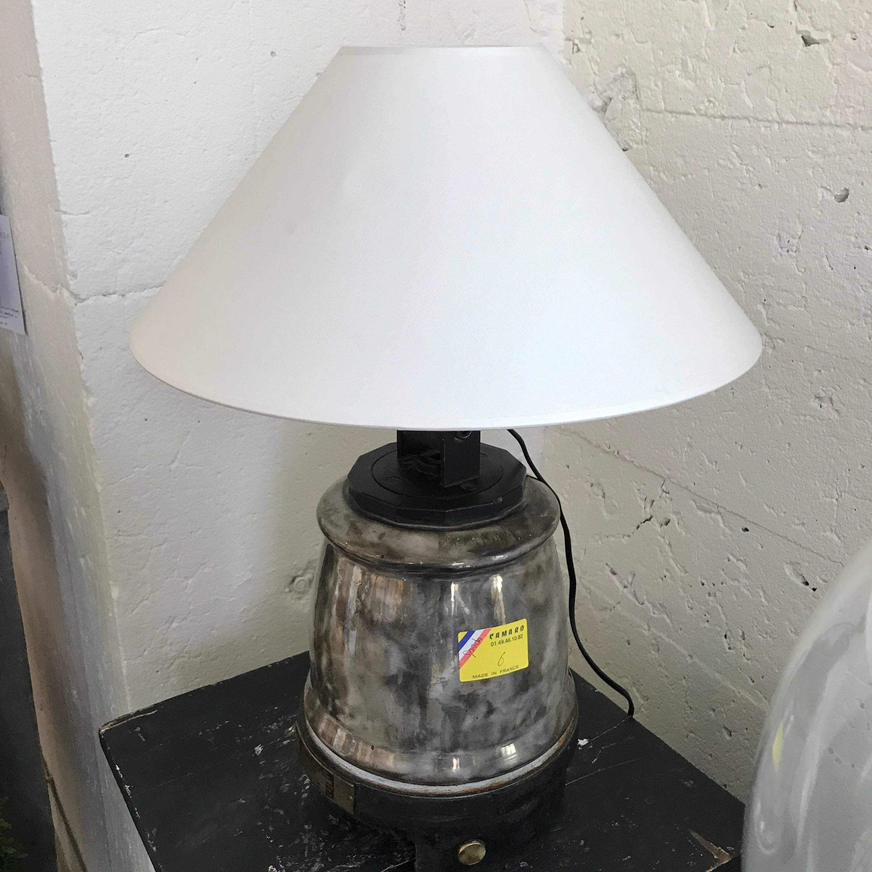 Ceramic Isolant Lamp w/ Shade