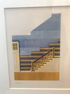 20th Century Dutch Architectural Interior Rendering